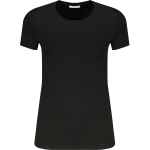 PATRIZIA PEPE T-SHIRT MANICHE CORTE DONNA - Nero