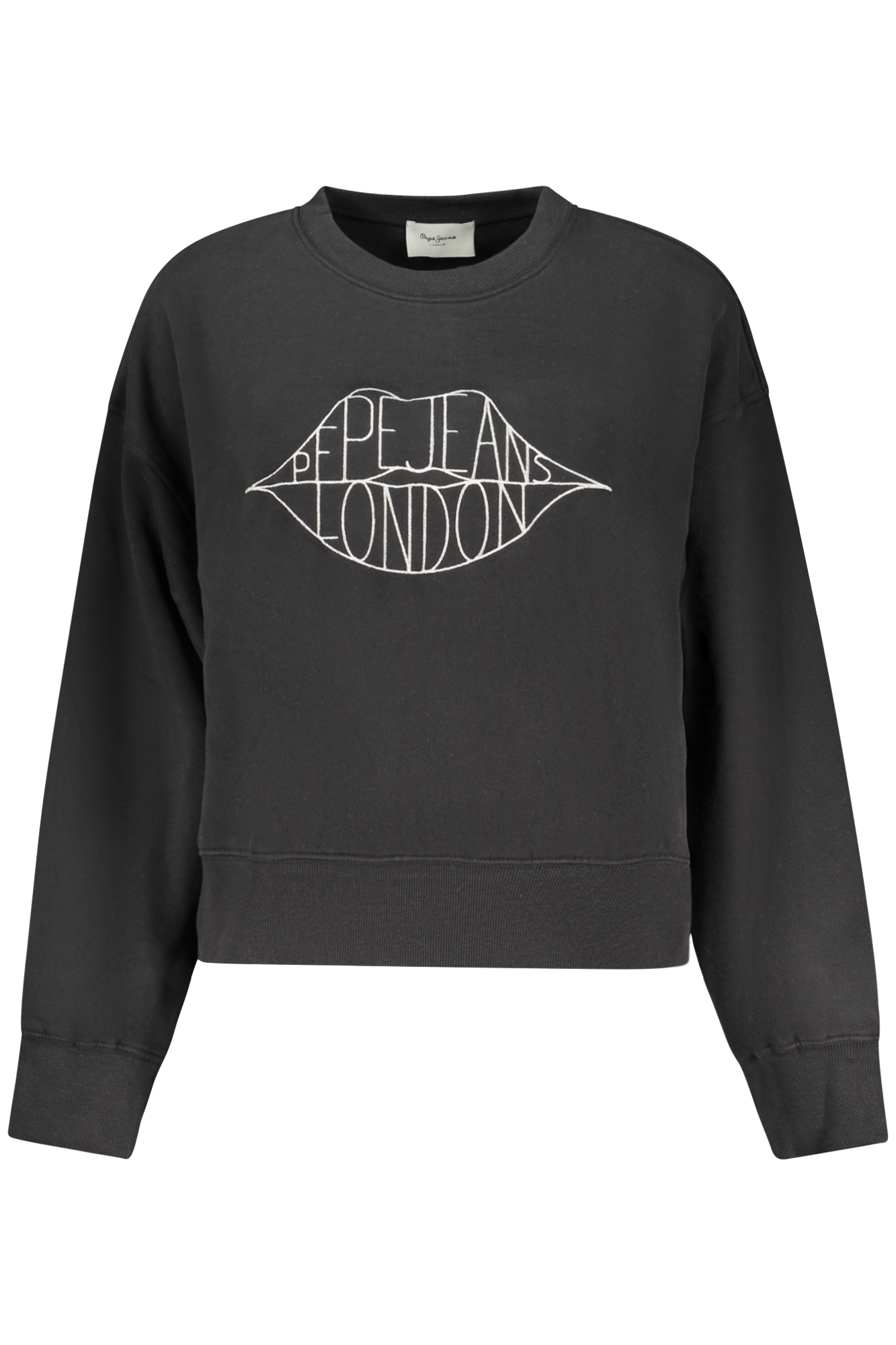 PEPE JEANS FELPA SENZA ZIP DONNA - Nero