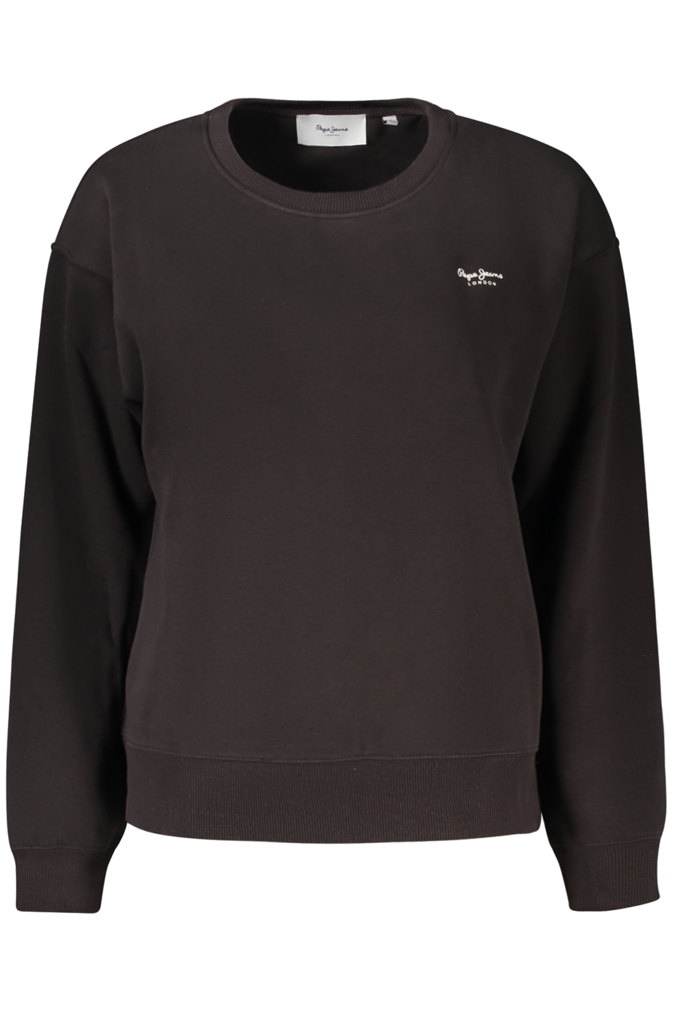 PEPE JEANS FELPA SENZA ZIP DONNA - Nero