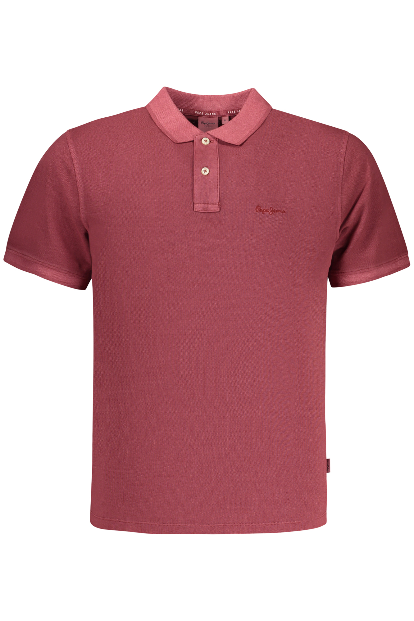 PEPE JEANS POLO MANICHE CORTE UOMO - Rosso