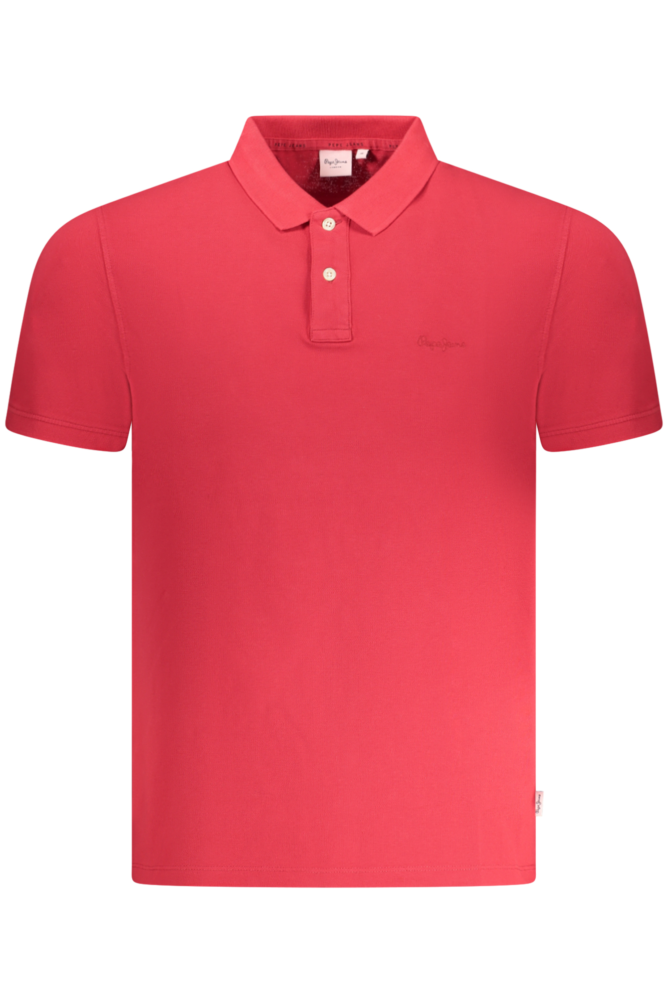 PEPE JEANS POLO MANICHE CORTE UOMO - Rosso