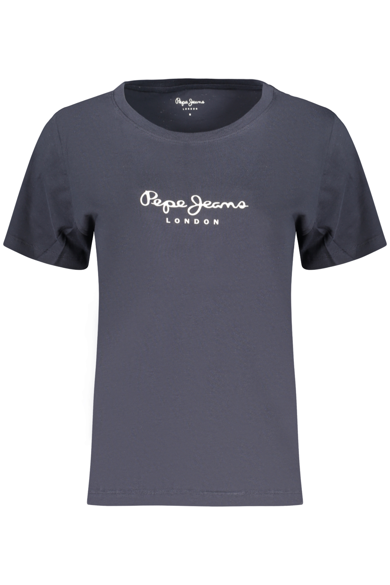 PEPE JEANS T-SHIRT MANICHE CORTE DONNA - Blu