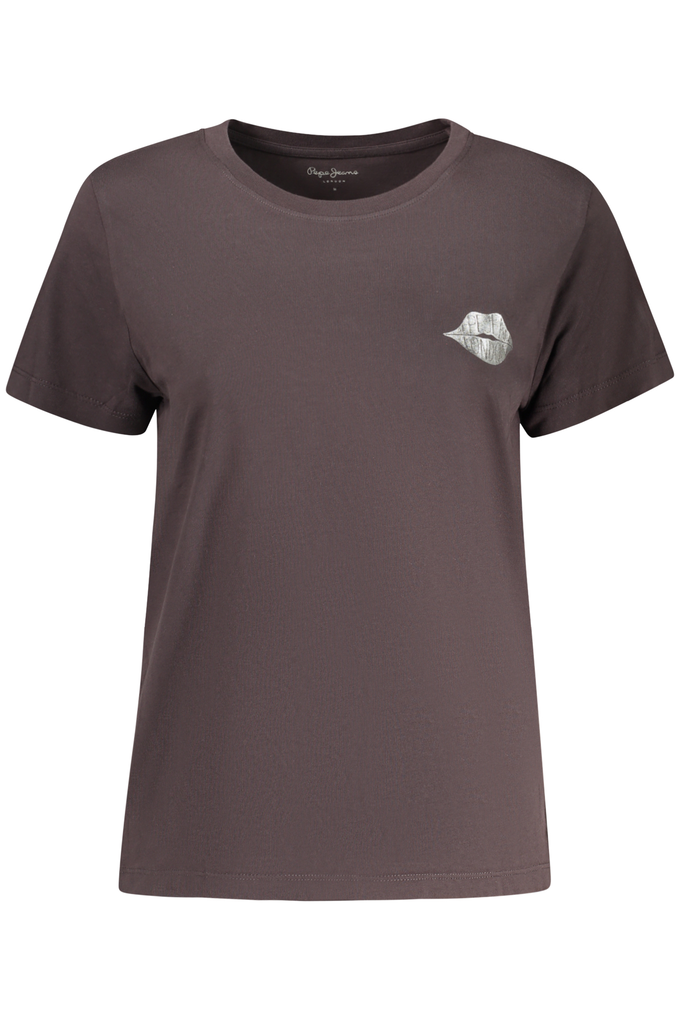 PEPE JEANS T-SHIRT MANICHE CORTE DONNA - Nero