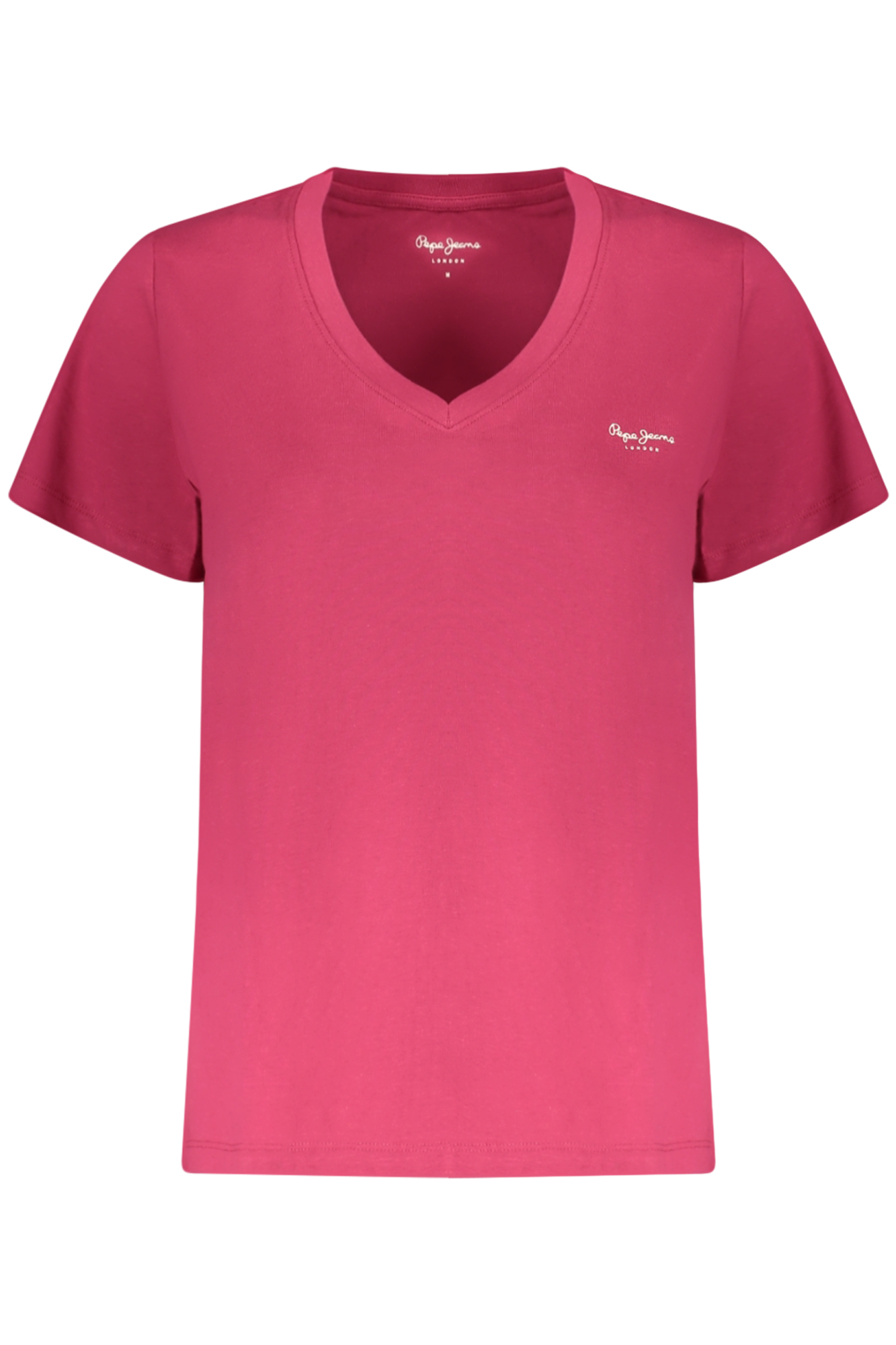 PEPE JEANS T-SHIRT MANICHE CORTE DONNA - Rosa
