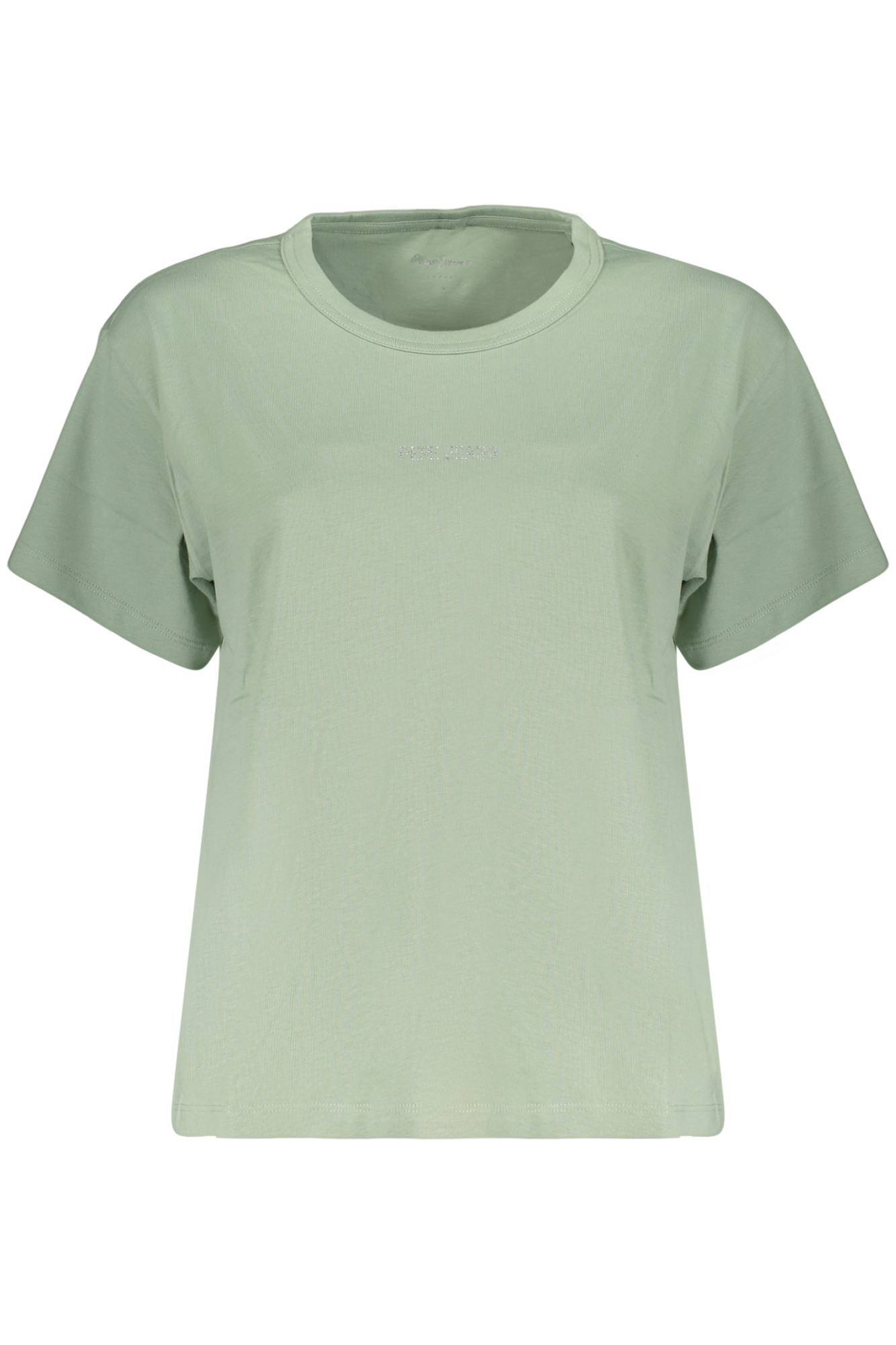 PEPE JEANS T-SHIRT MANICHE CORTE DONNA - Verde