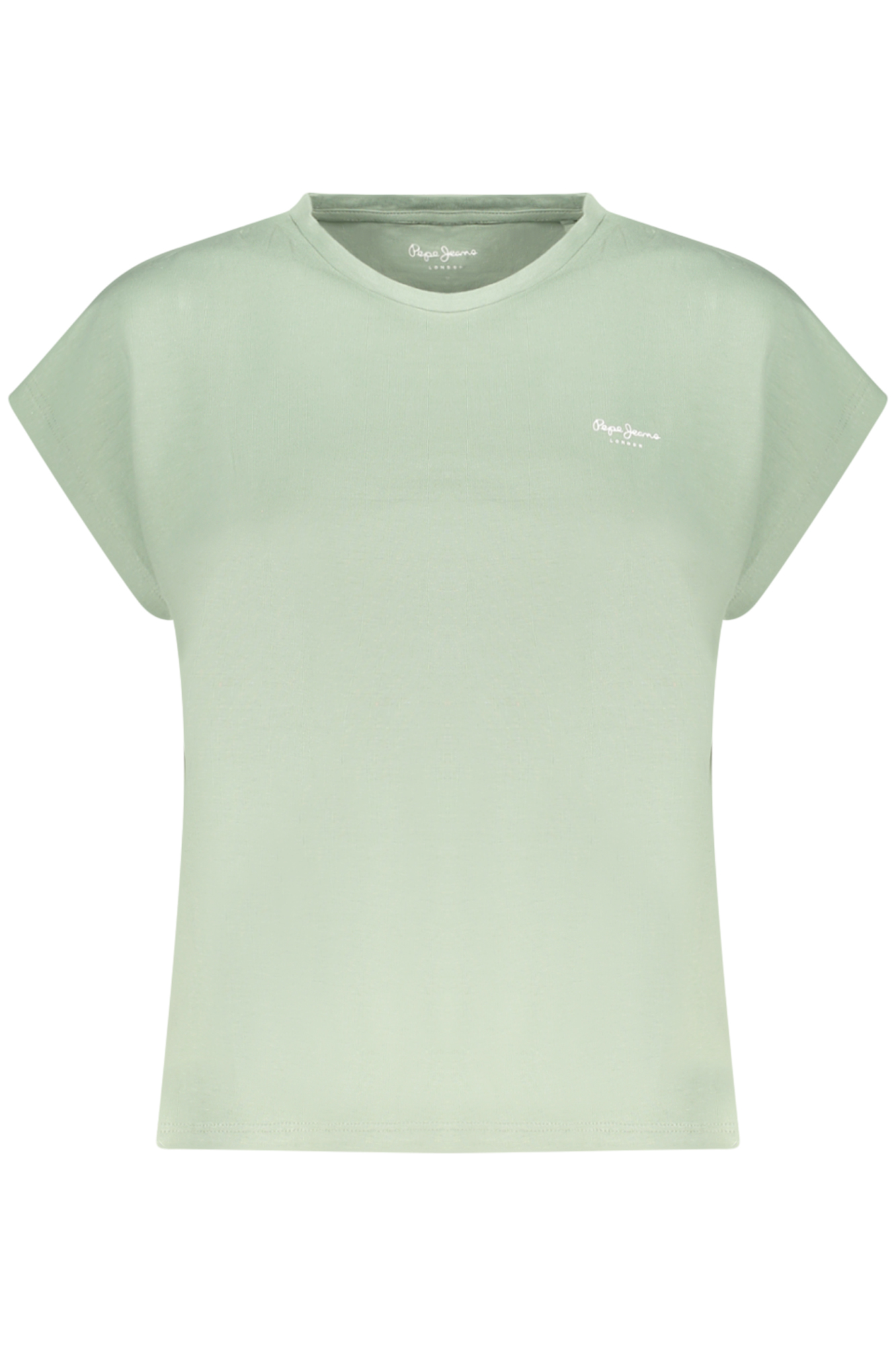 PEPE JEANS T-SHIRT MANICHE CORTE DONNA - Verde