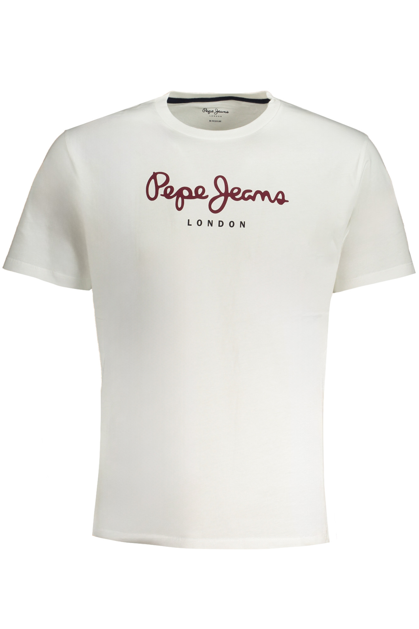 PEPE JEANS T-SHIRT MANICHE CORTE UOMO - Bianco
