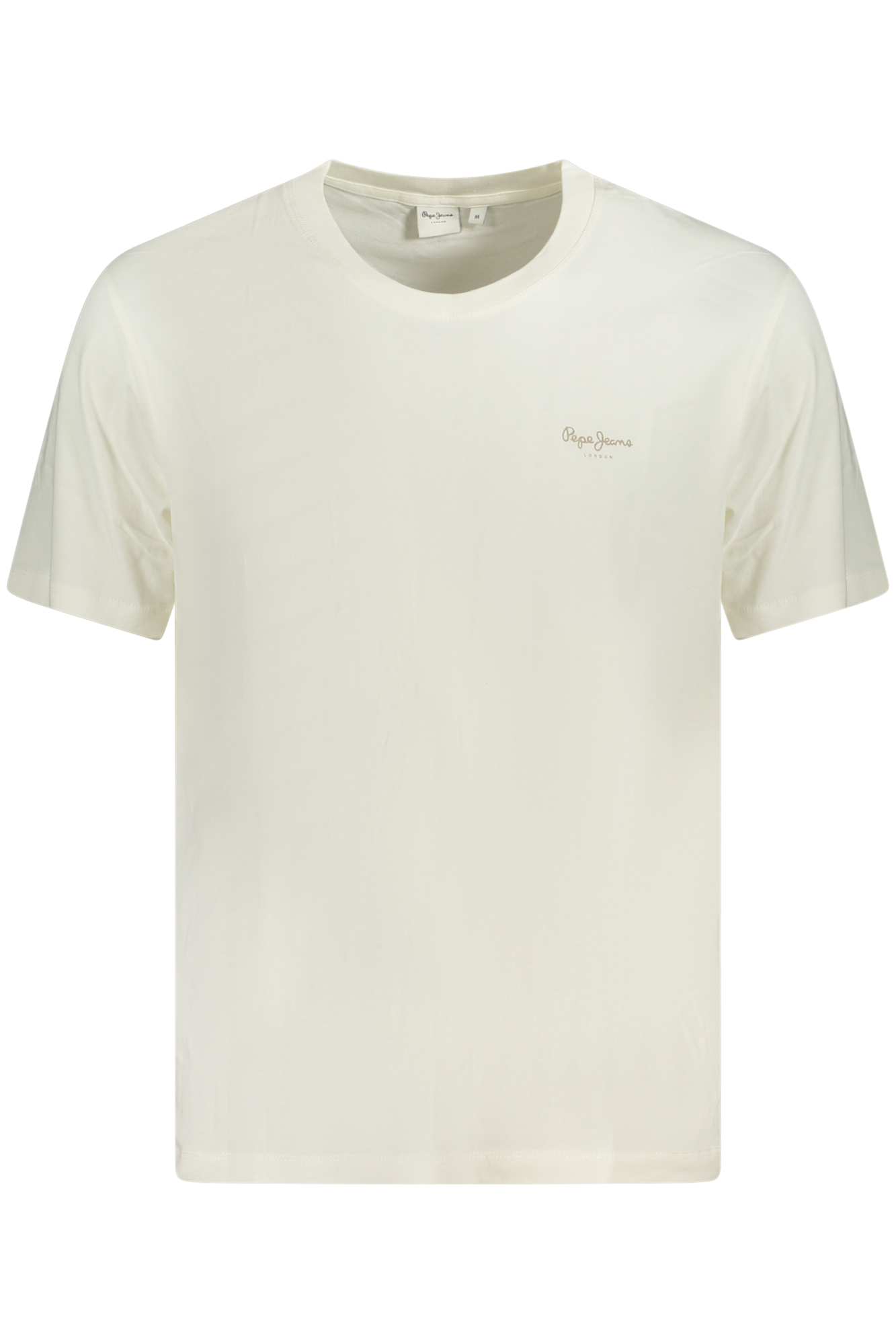 PEPE JEANS T-SHIRT MANICHE CORTE UOMO - Bianco