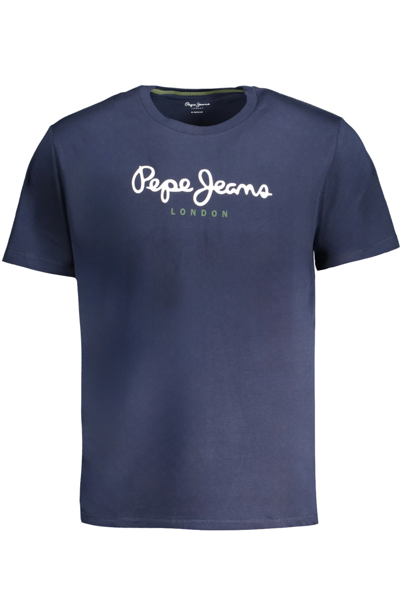 PEPE JEANS T-SHIRT MANICHE CORTE UOMO - Blu