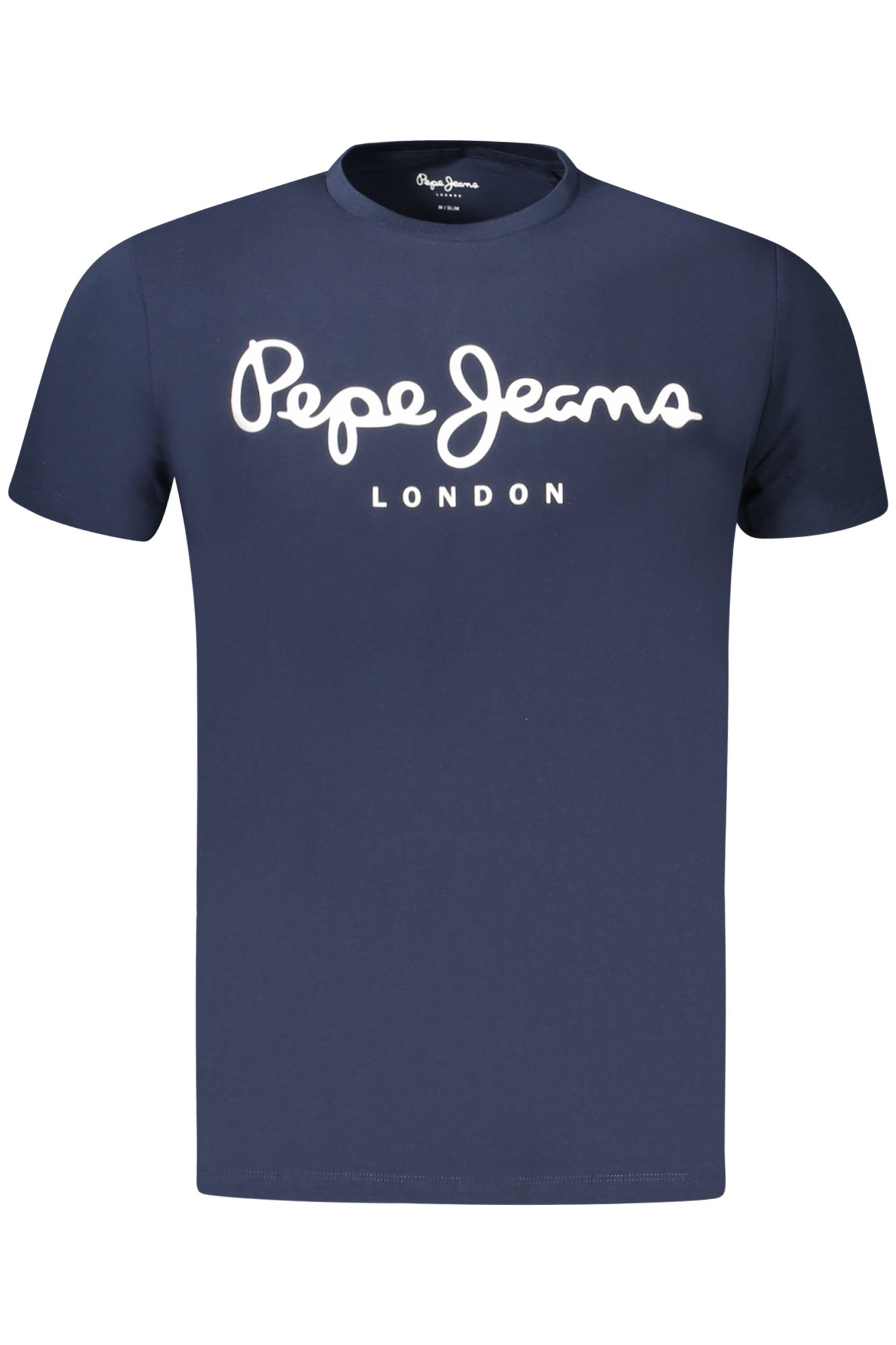 PEPE JEANS T-SHIRT MANICHE CORTE UOMO - Blu