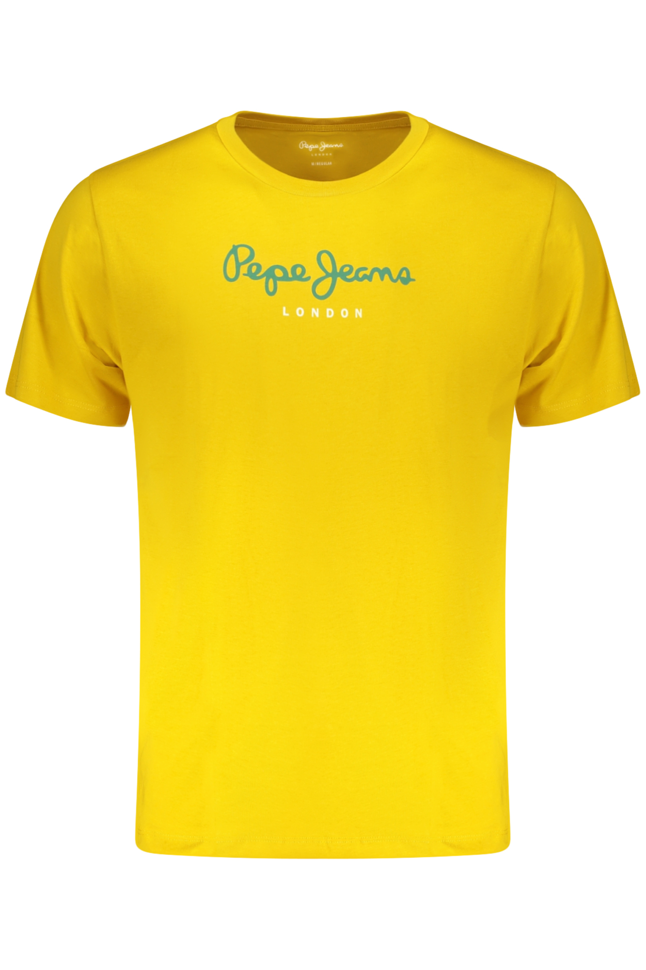 PEPE JEANS T-SHIRT MANICHE CORTE UOMO - Giallo