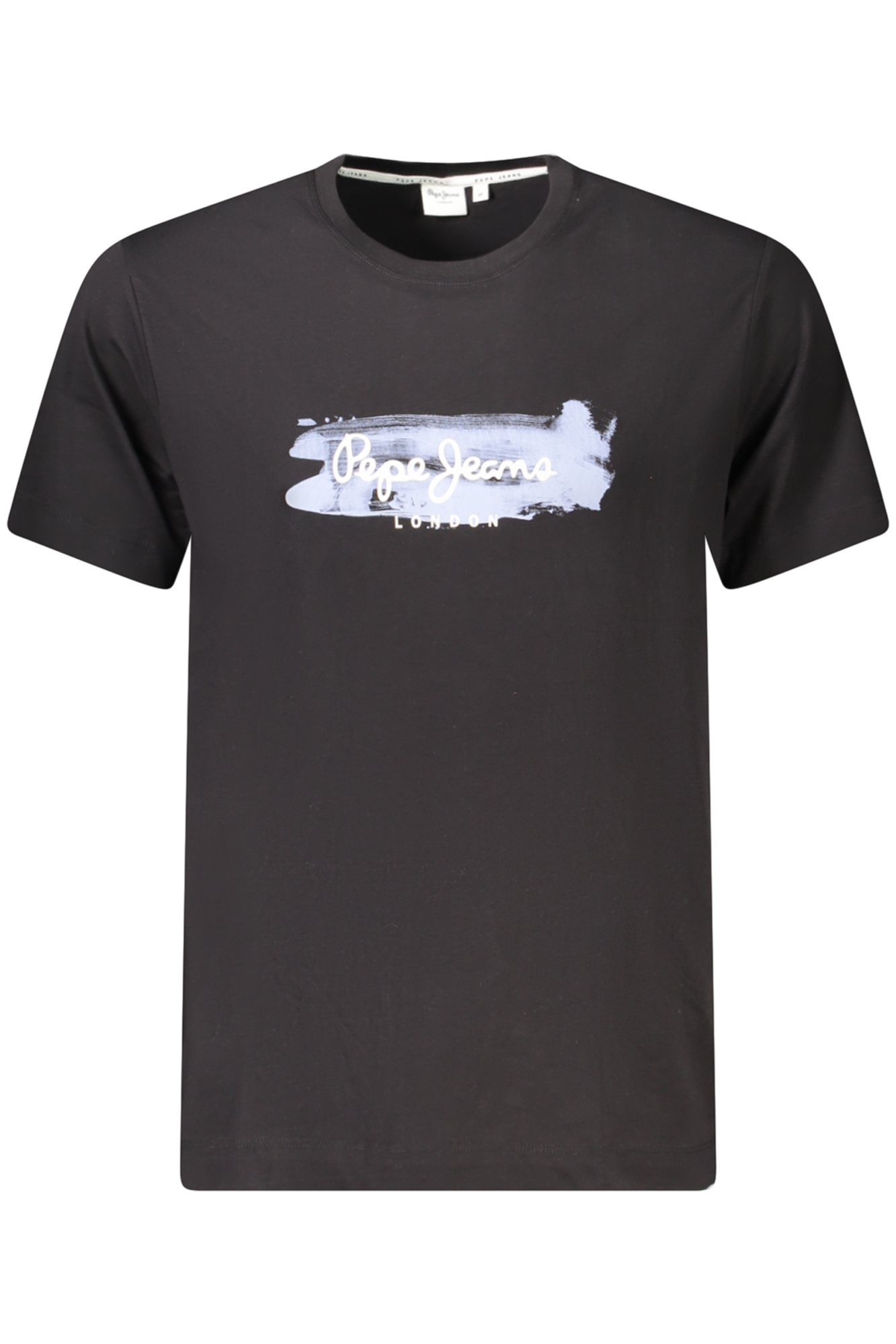 PEPE JEANS T-SHIRT MANICHE CORTE UOMO - Nero