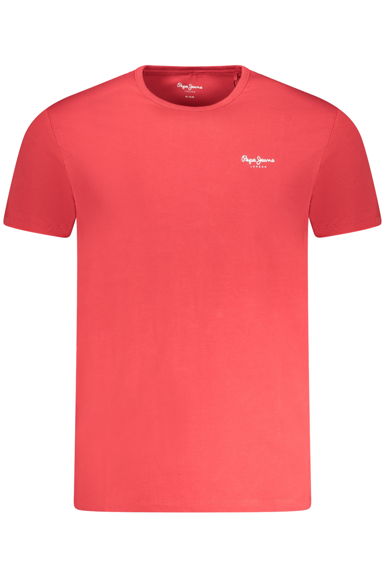 PEPE JEANS T-SHIRT MANICHE CORTE UOMO - Rosso