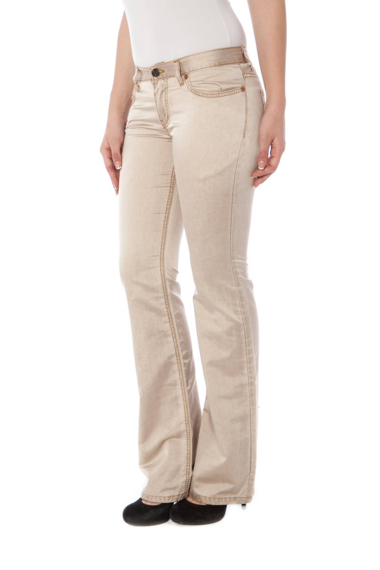 PHARD PANTALONE DONNA - Beige - immagine 2