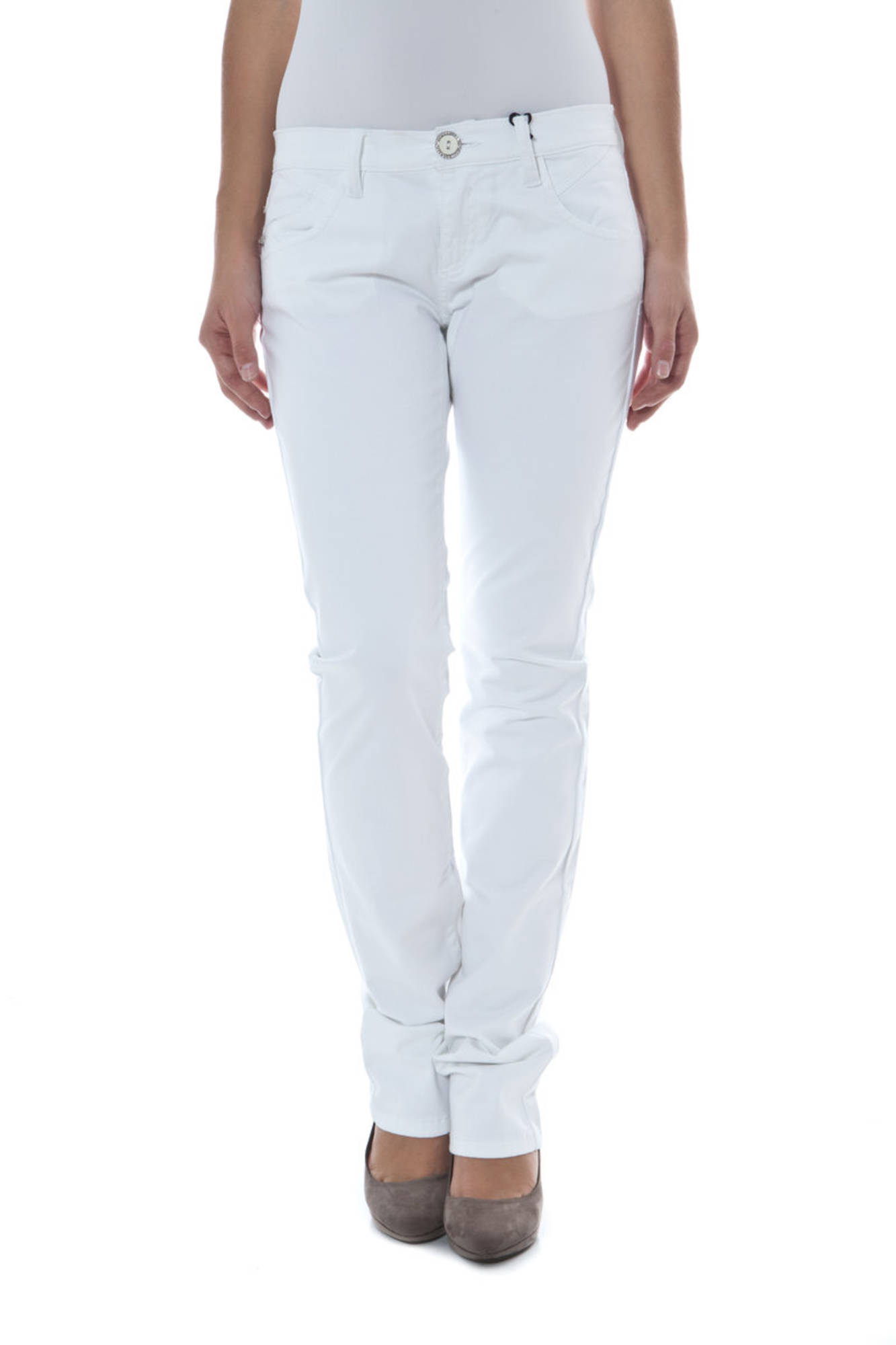 PHARD PANTALONE DONNA - Bianco