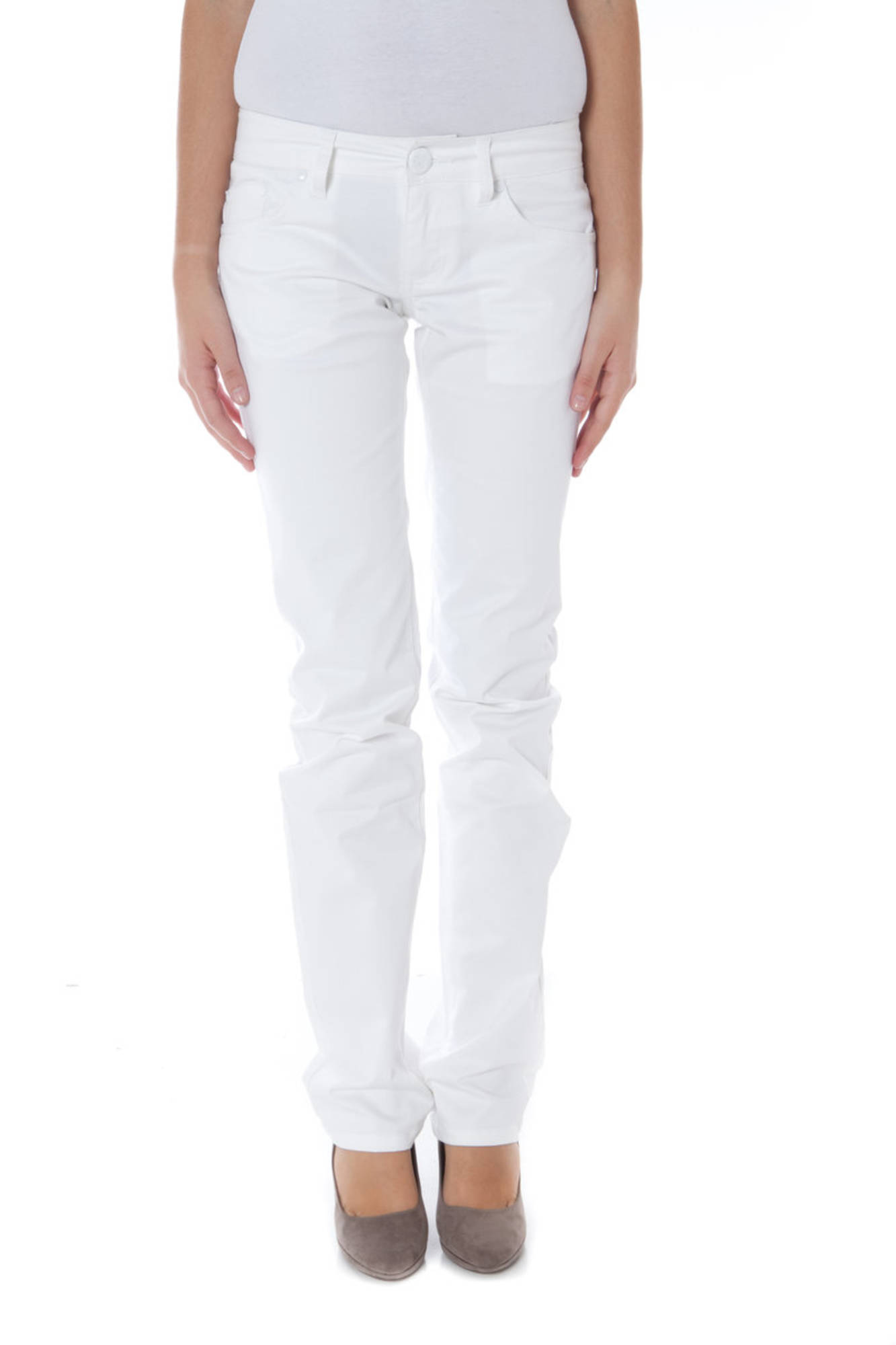 PHARD PANTALONE DONNA - Bianco