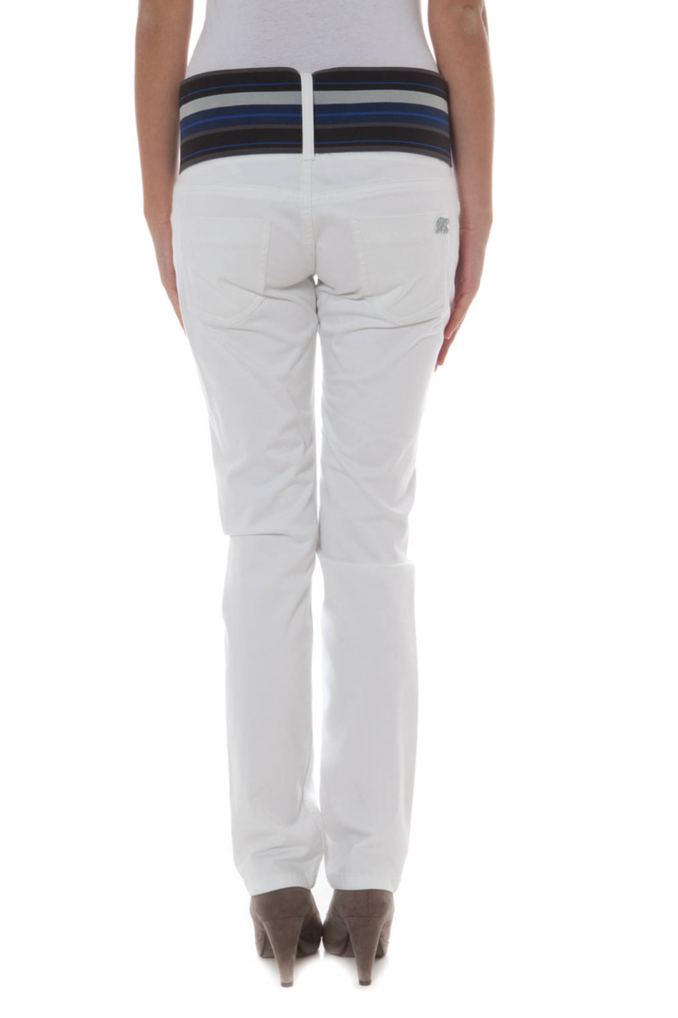 PHARD PANTALONE DONNA - Bianco - immagine 2