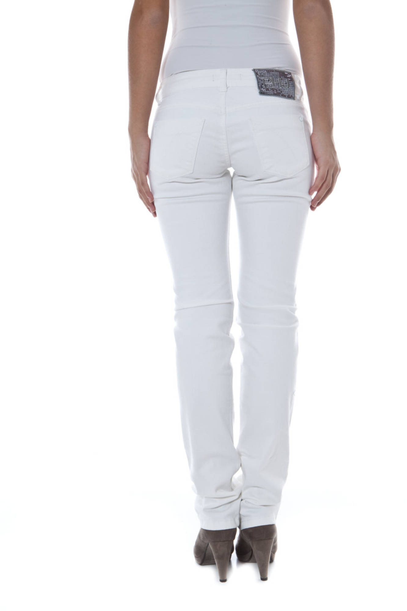 PHARD PANTALONE DONNA - Bianco - immagine 2