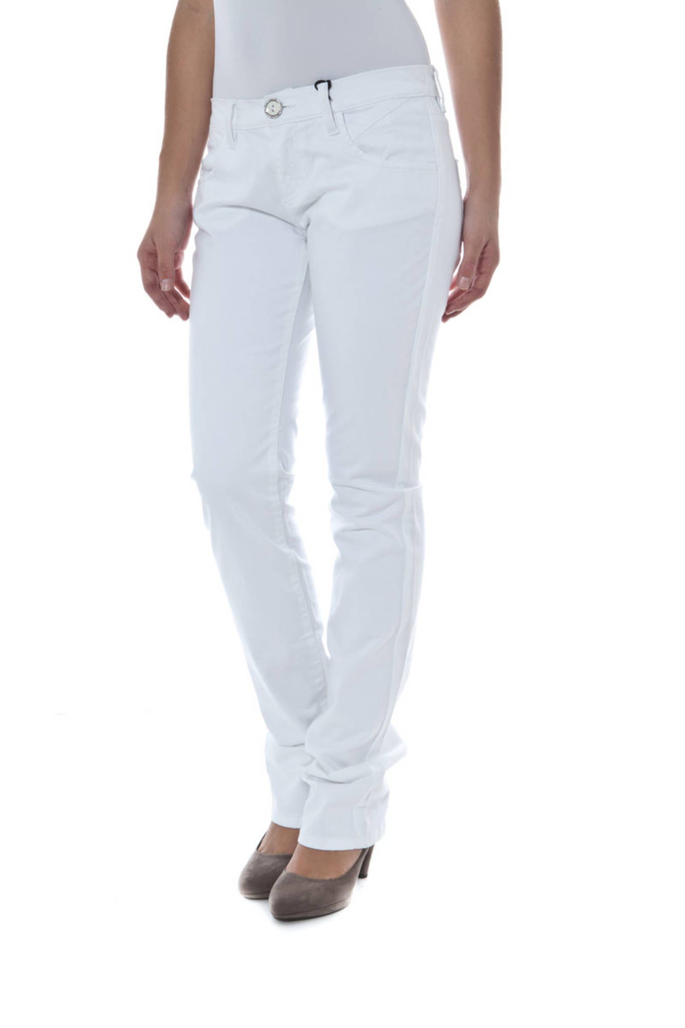 PHARD PANTALONE DONNA - Bianco - immagine 3