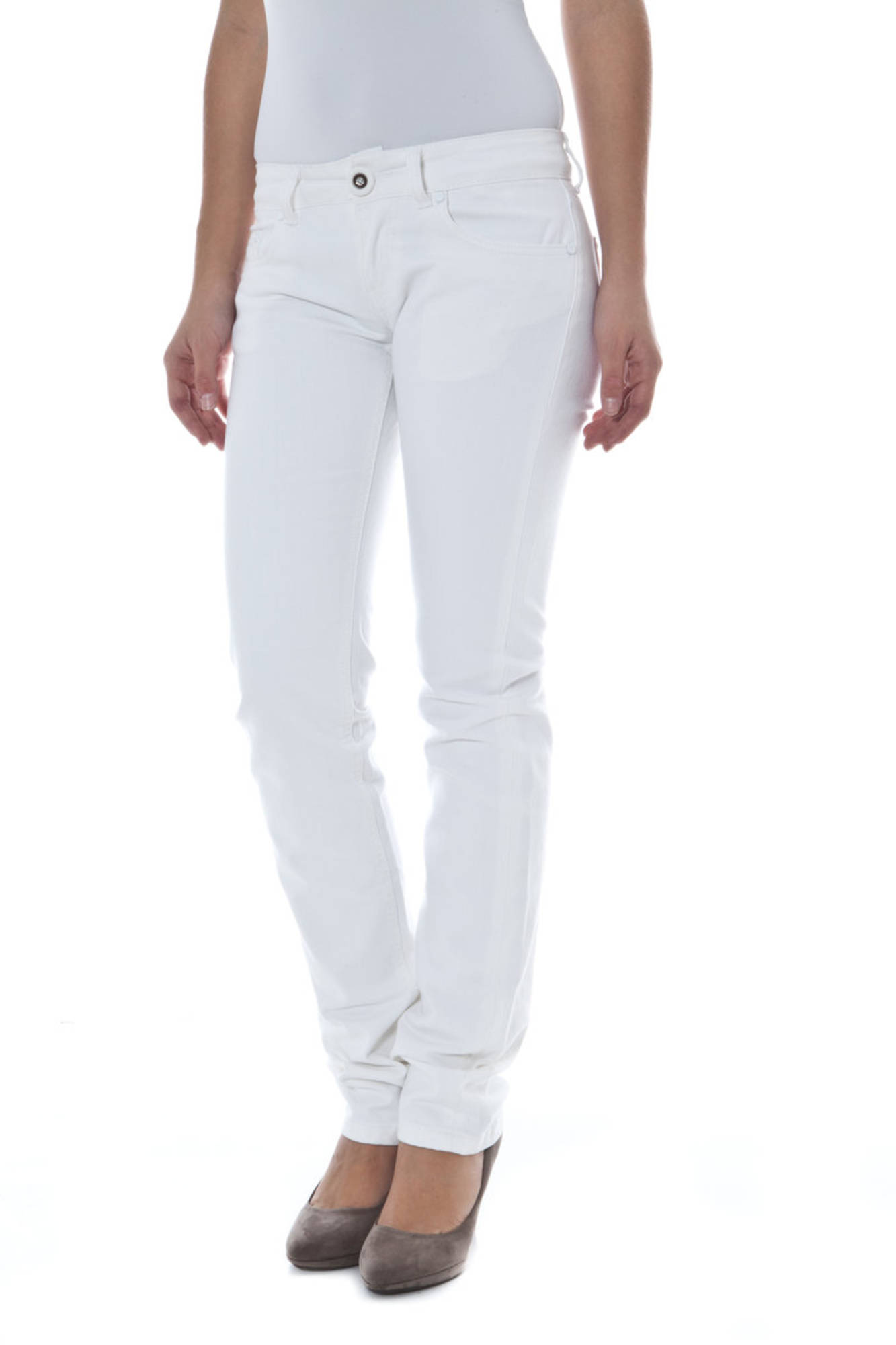 PHARD PANTALONE DONNA - Bianco - immagine 3
