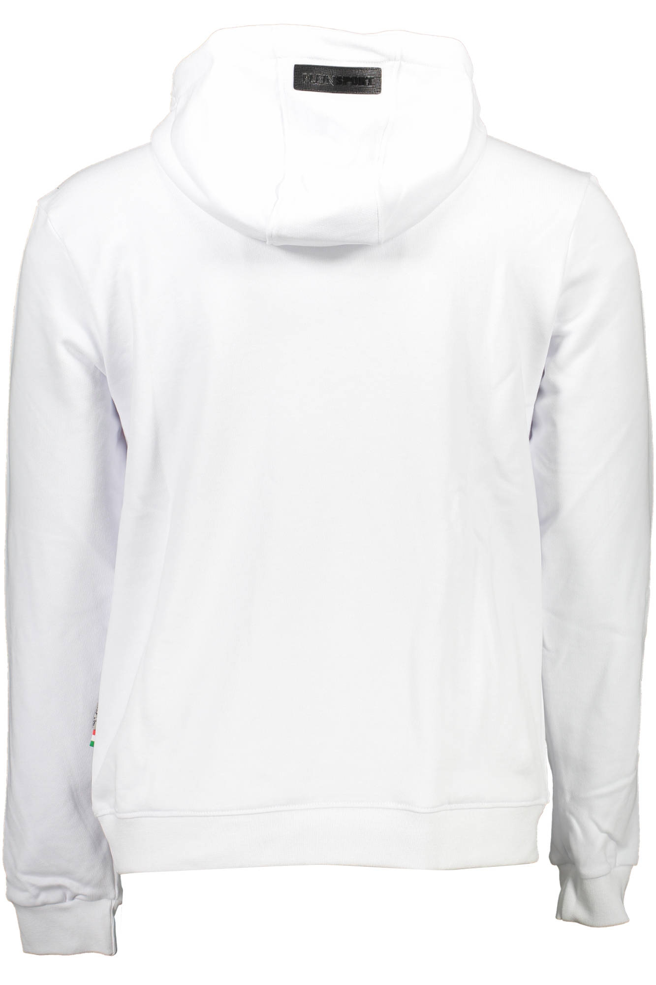 PLEIN SPORT FELPA SENZA ZIP UOMO - Bianco - immagine 2