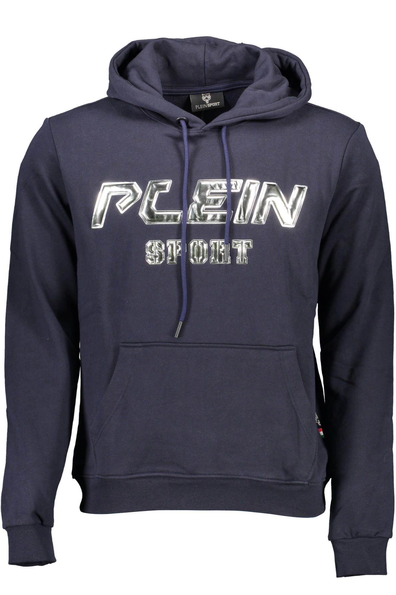 PLEIN SPORT FELPA SENZA ZIP UOMO - Blu