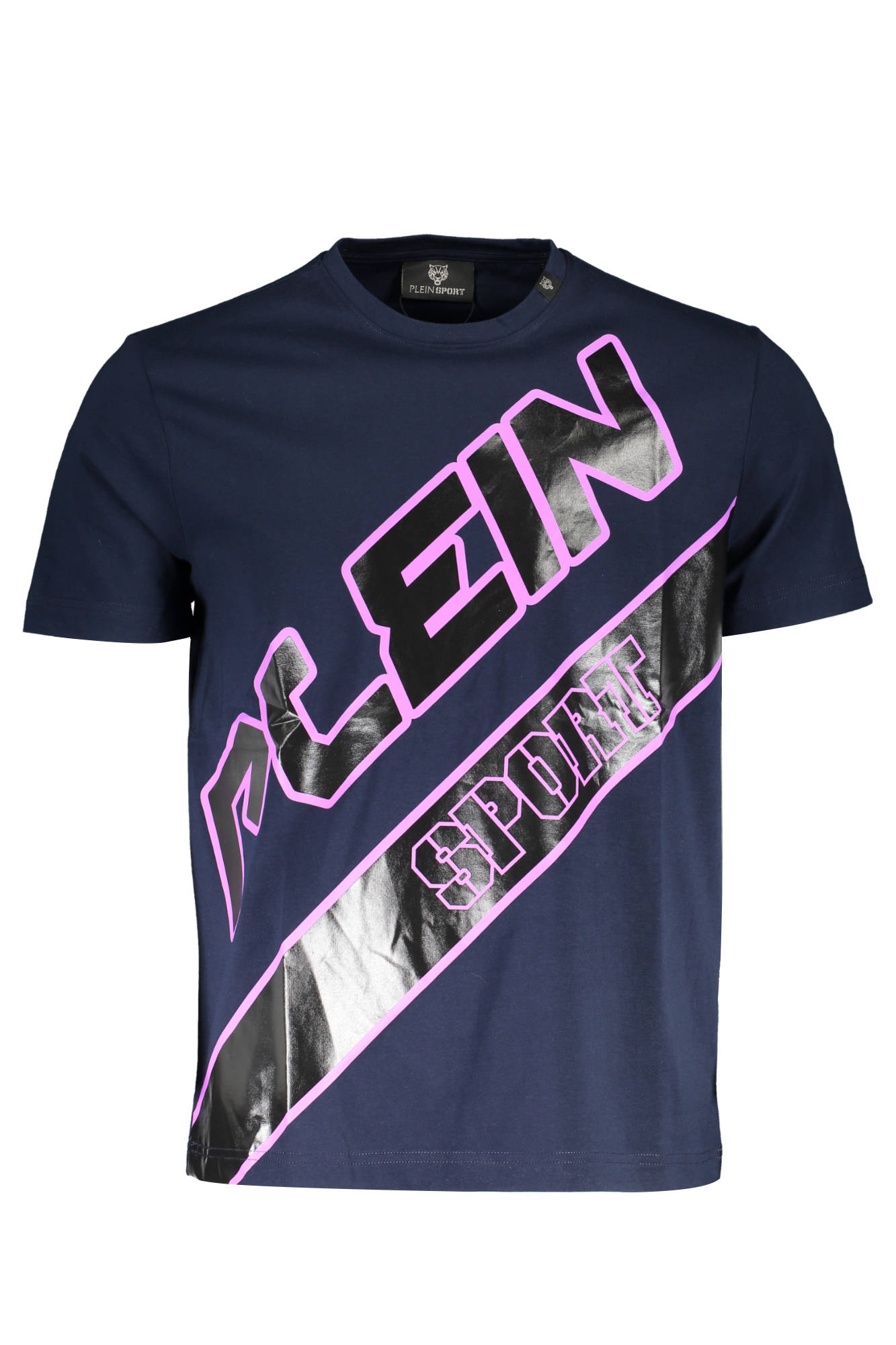 PLEIN SPORT T-SHIRT MANICHE CORTE UOMO - Blu
