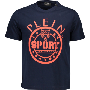 PLEIN SPORT T-SHIRT MANICHE CORTE UOMO - Blu