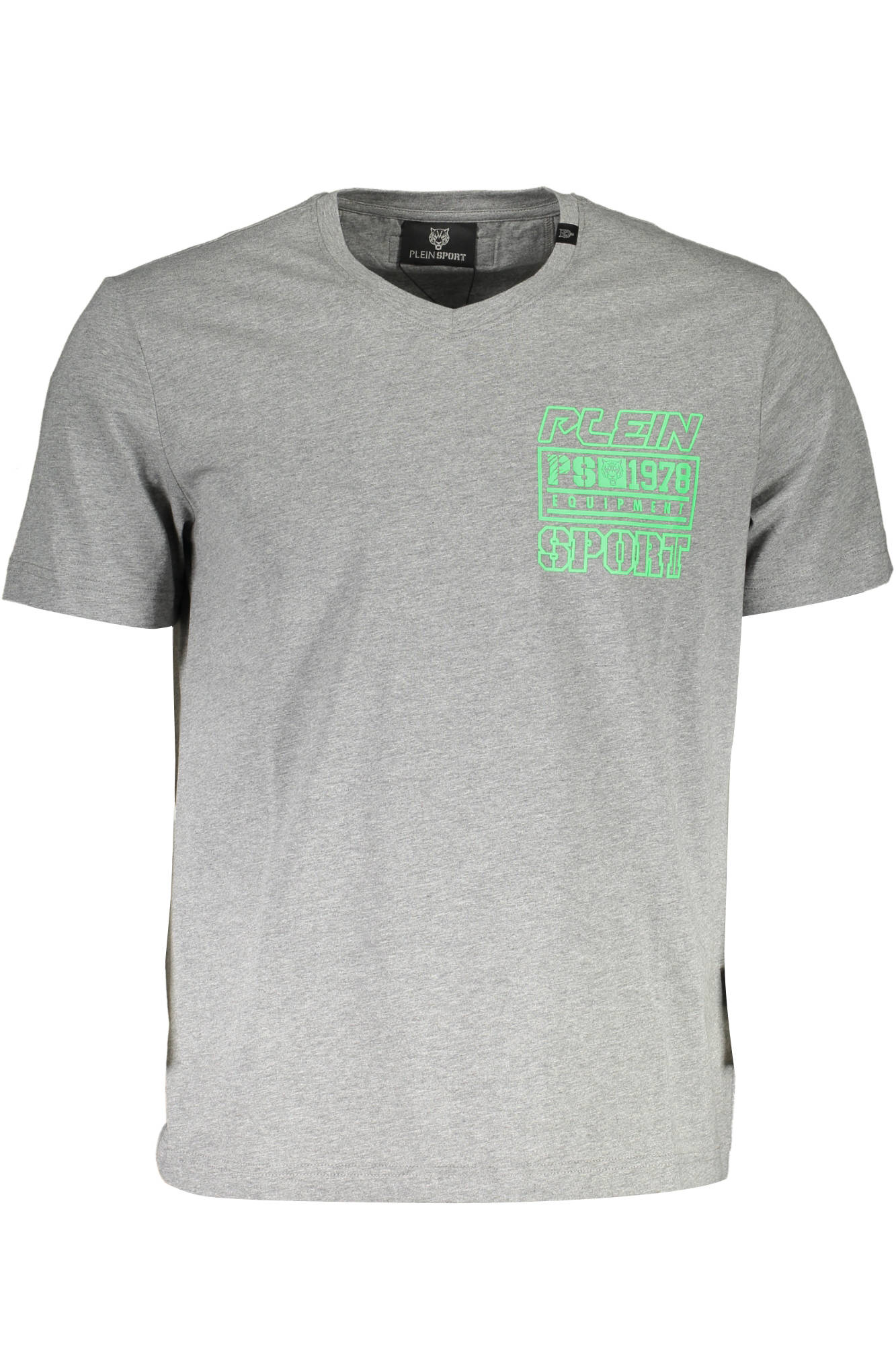 PLEIN SPORT T-SHIRT MANICHE CORTE UOMO - Grigio