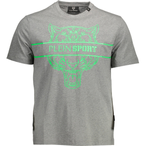PLEIN SPORT T-SHIRT MANICHE CORTE UOMO - Grigio