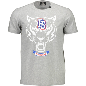 PLEIN SPORT T-SHIRT MANICHE CORTE UOMO - Grigio