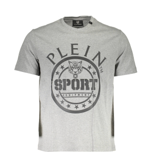 PLEIN SPORT T-SHIRT MANICHE CORTE UOMO - Grigio