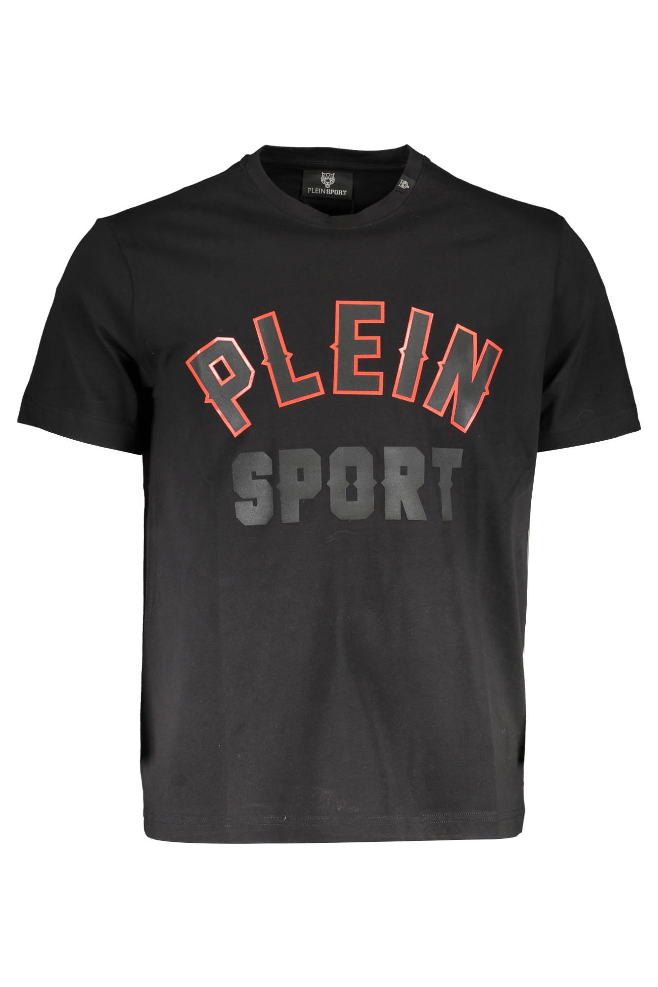PLEIN SPORT T-SHIRT MANICHE CORTE UOMO - Nero