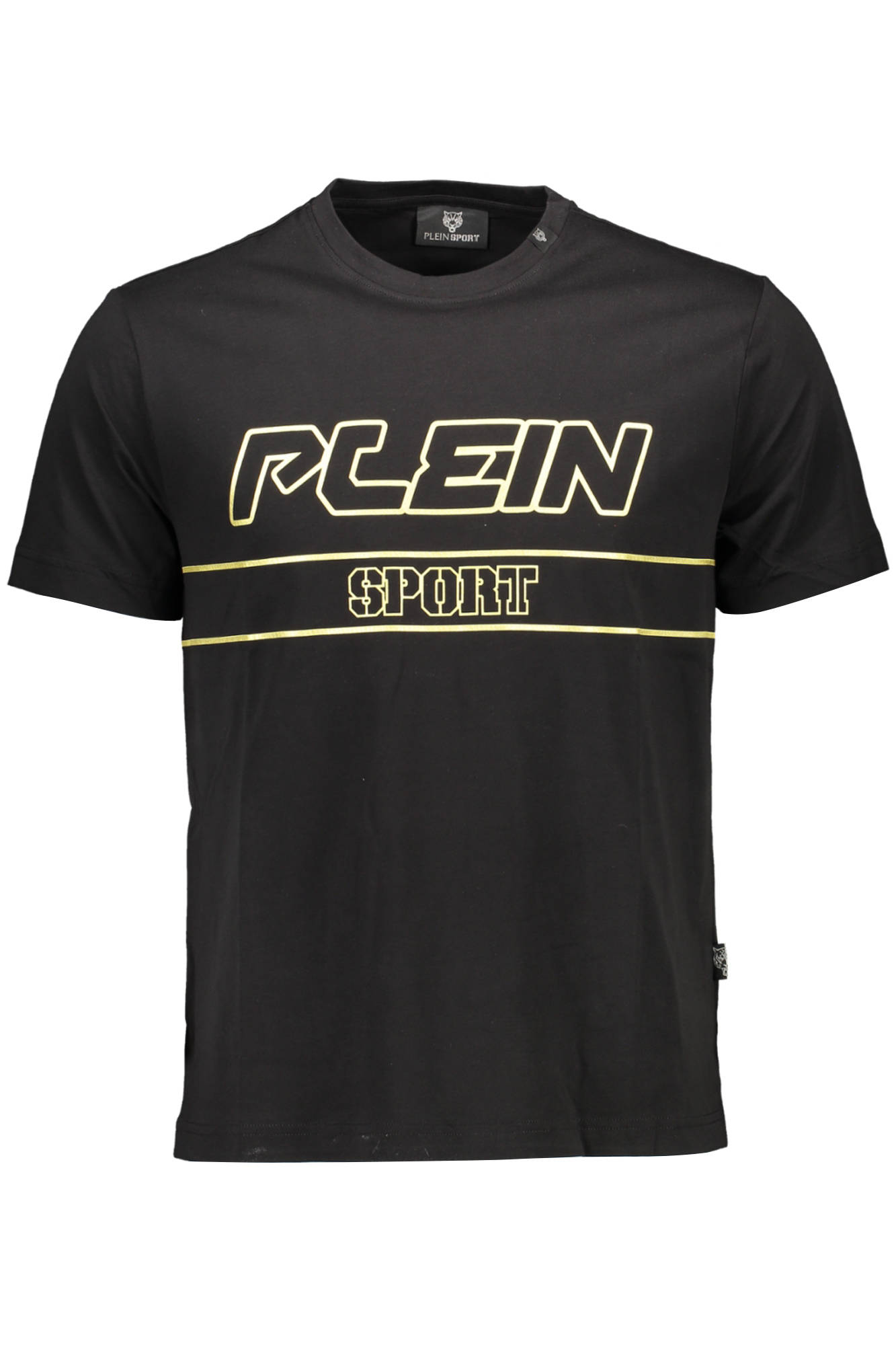 PLEIN SPORT T-SHIRT MANICHE CORTE UOMO - Nero