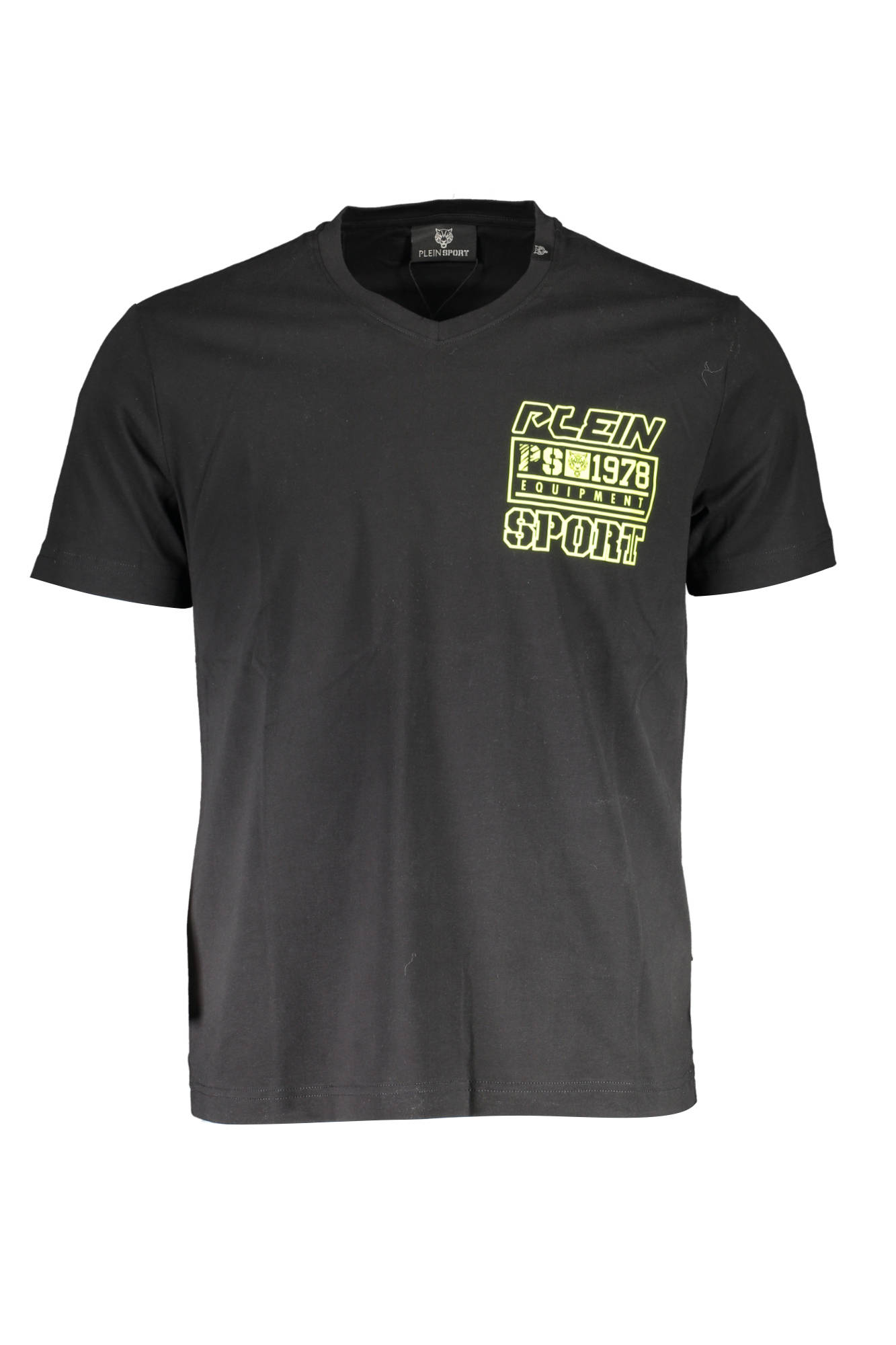PLEIN SPORT T-SHIRT MANICHE CORTE UOMO - Nero