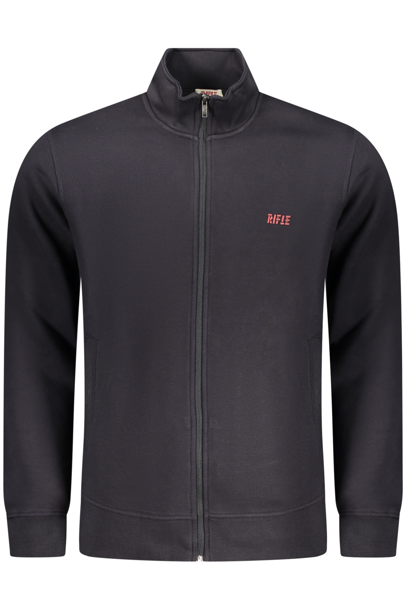 RIFLE FELPA CON ZIP UOMO - Blu