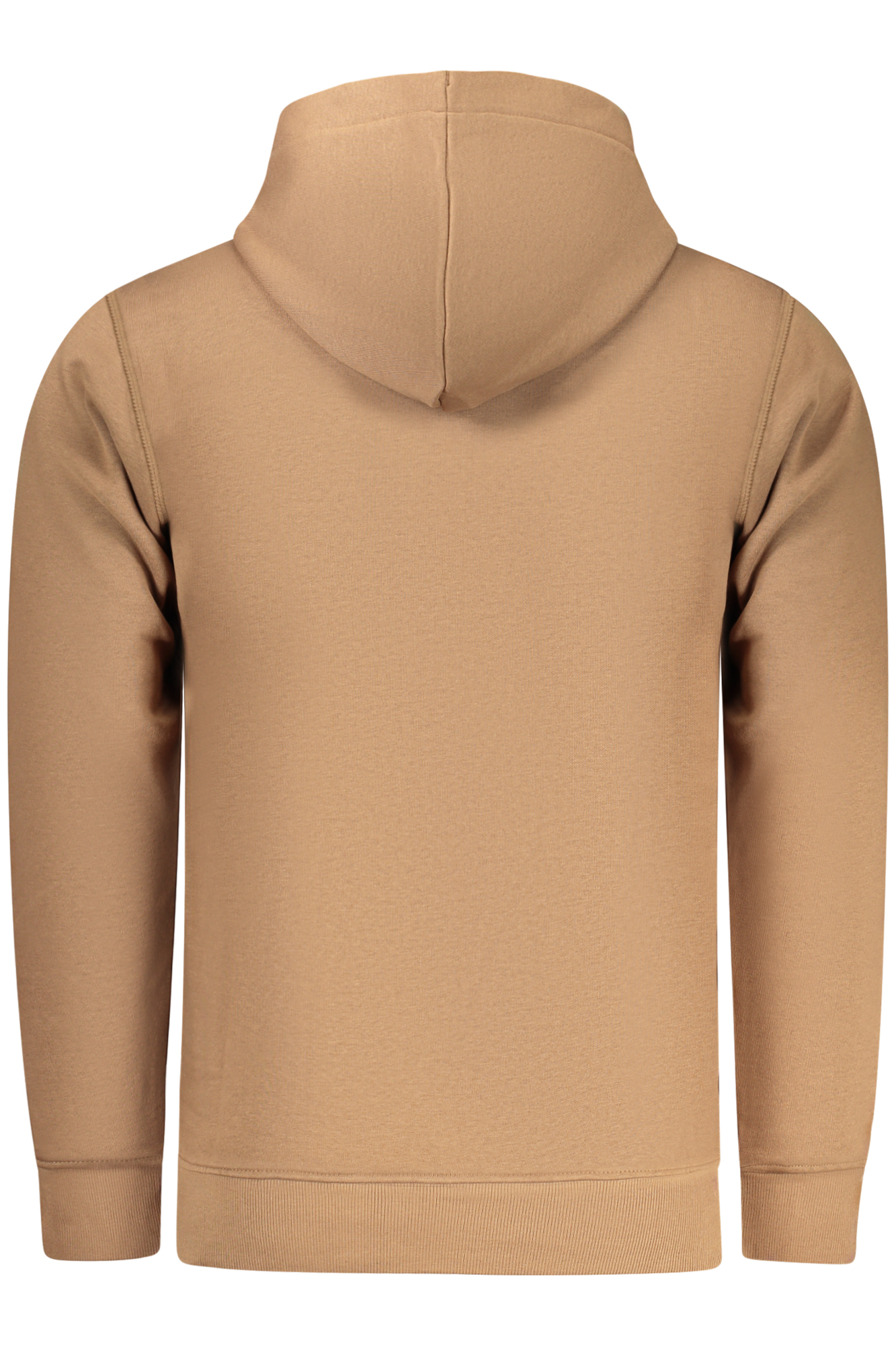 RIFLE FELPA CON ZIP UOMO - Marrone - immagine 2