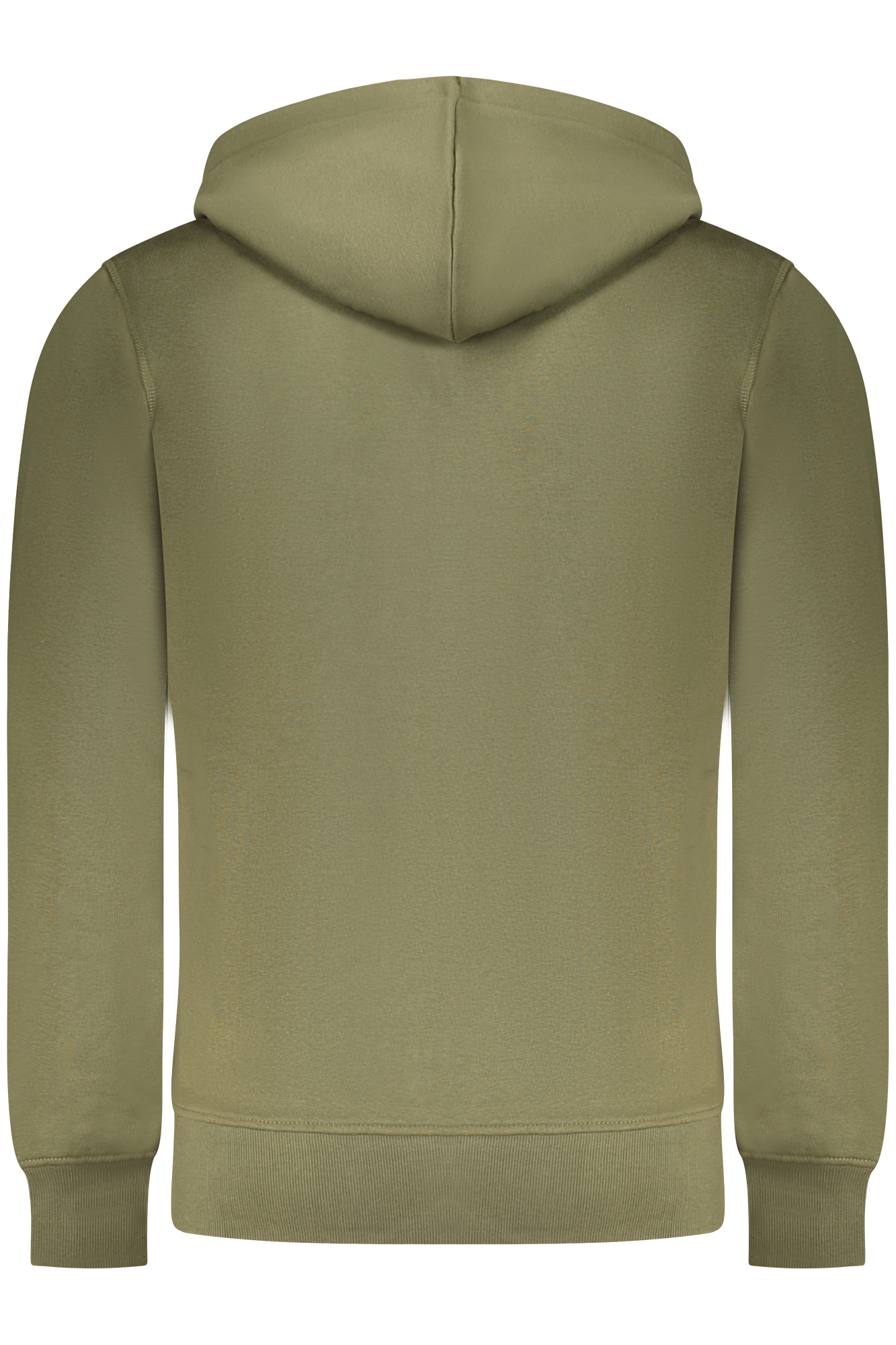 RIFLE FELPA CON ZIP UOMO - Verde - immagine 2