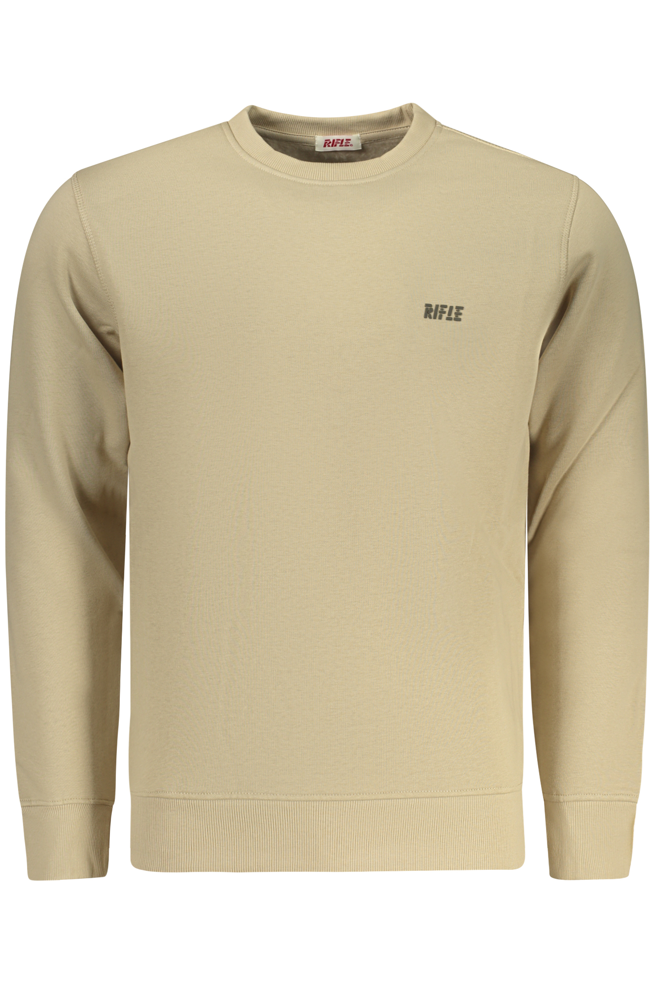 RIFLE FELPA SENZA ZIP UOMO - Beige