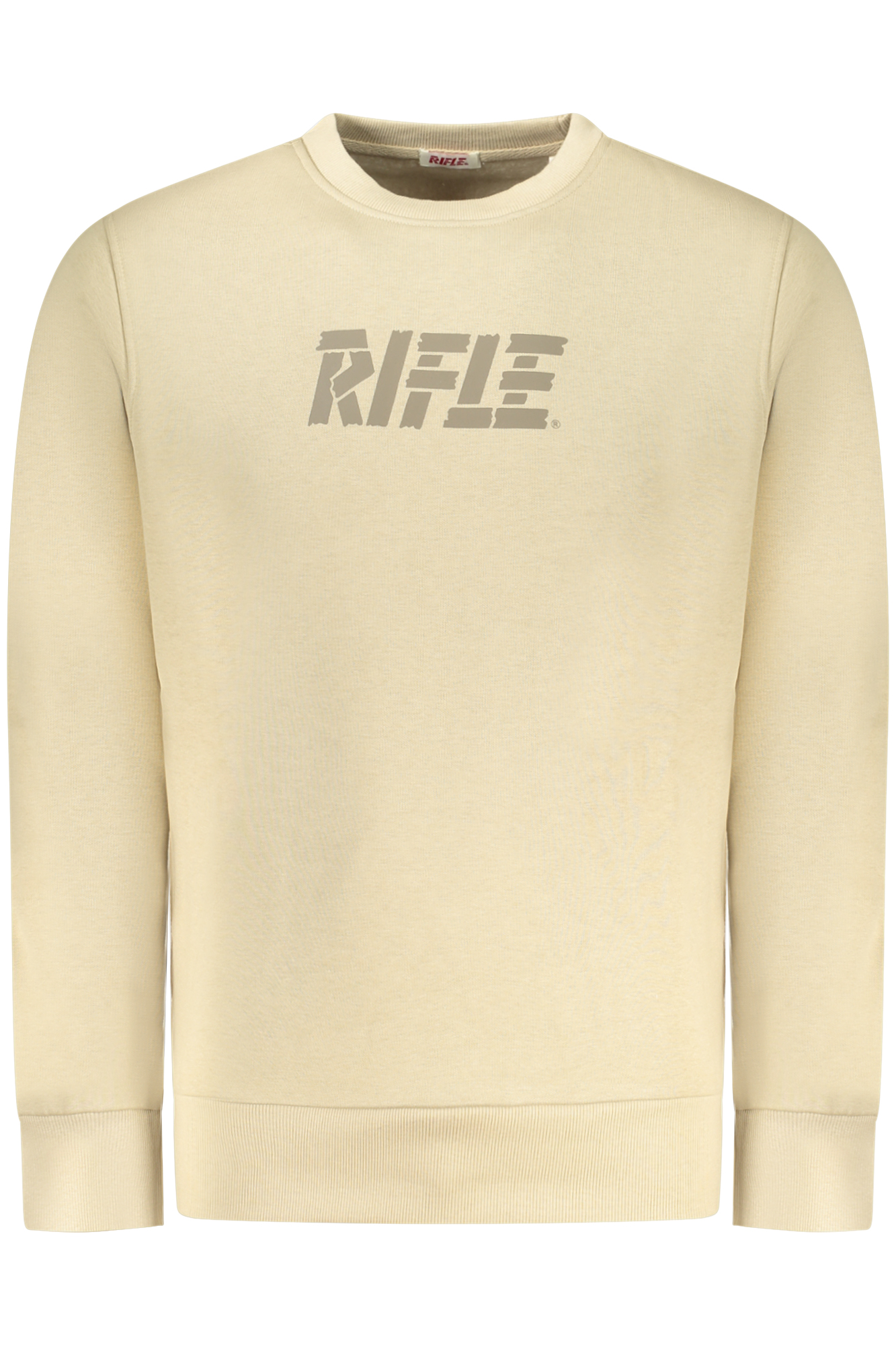 RIFLE FELPA SENZA ZIP UOMO - Beige