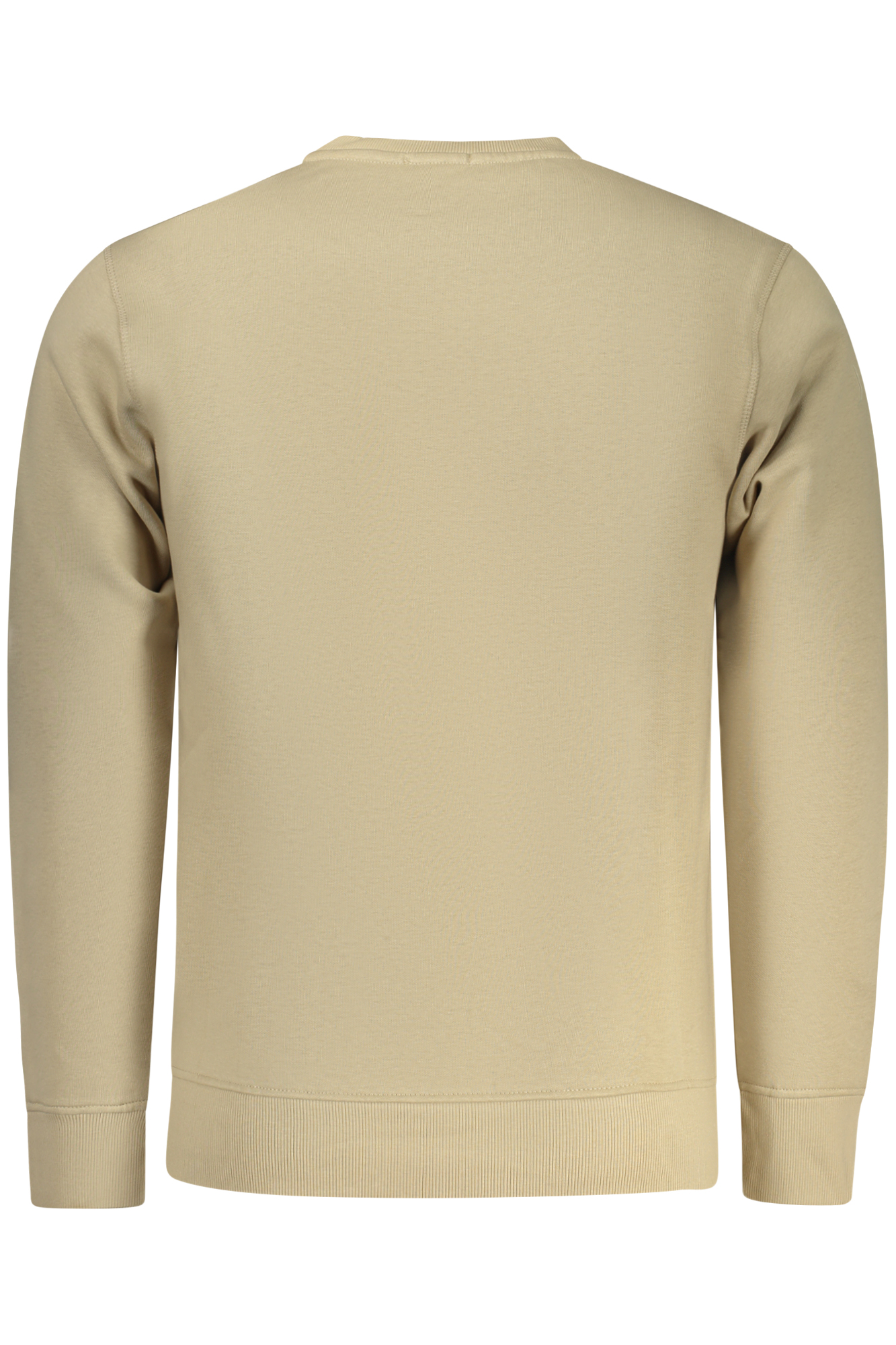 RIFLE FELPA SENZA ZIP UOMO - Beige - immagine 2