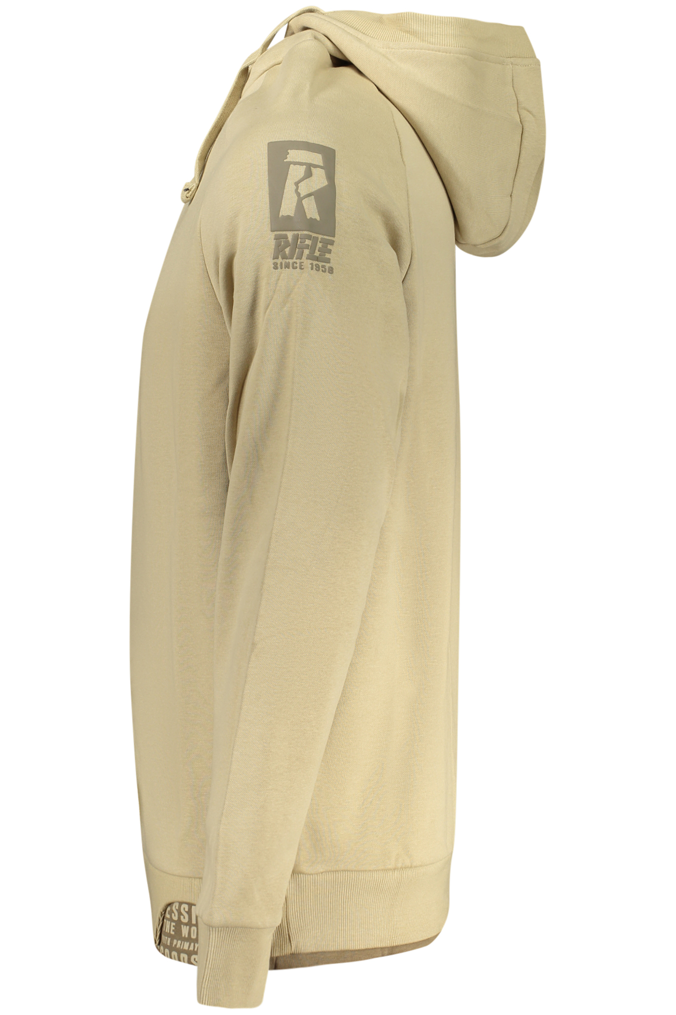 RIFLE FELPA SENZA ZIP UOMO - Beige - immagine 3