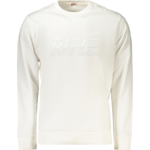 RIFLE FELPA SENZA ZIP UOMO - Bianco