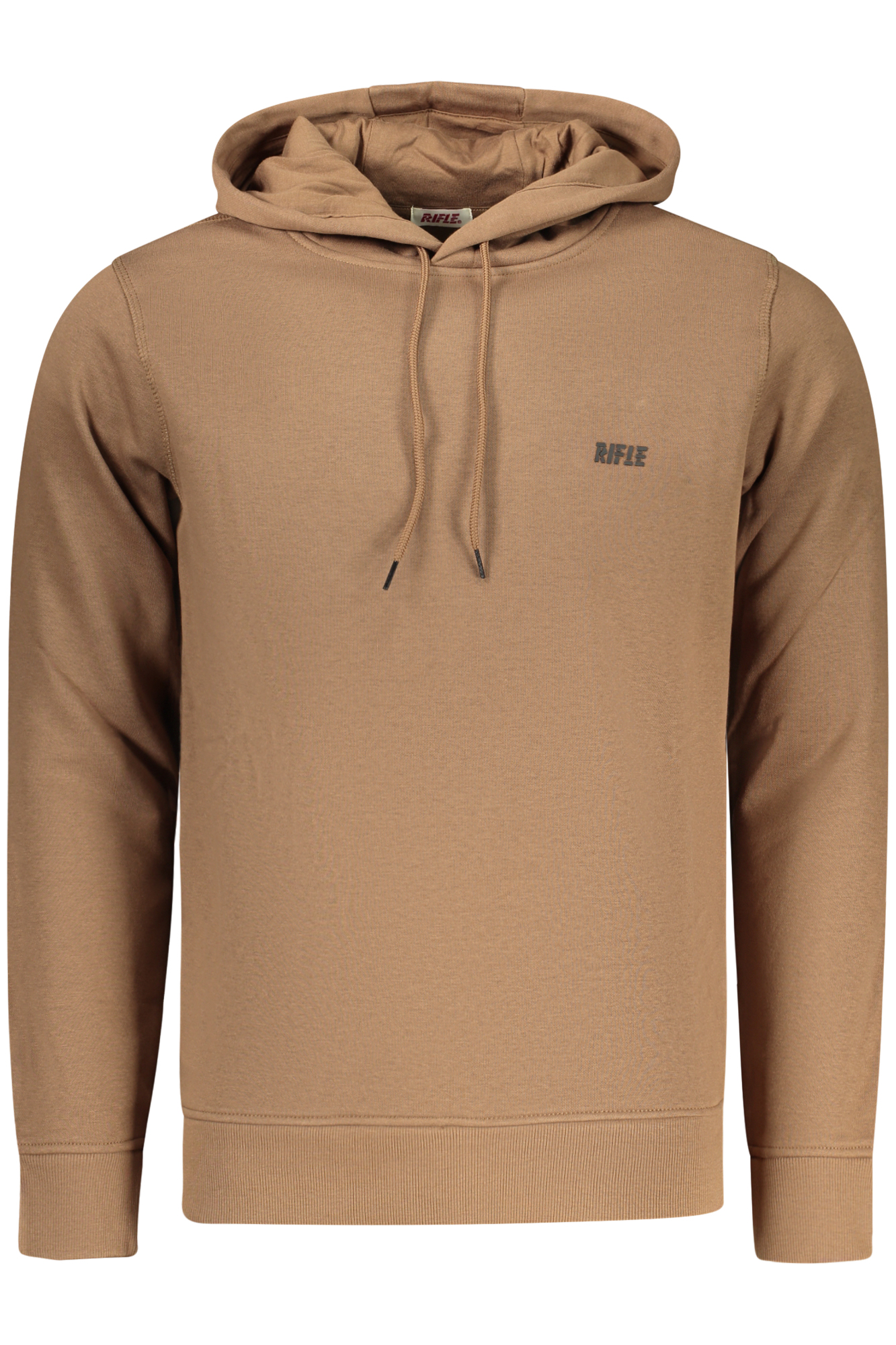 RIFLE FELPA SENZA ZIP UOMO - Marrone