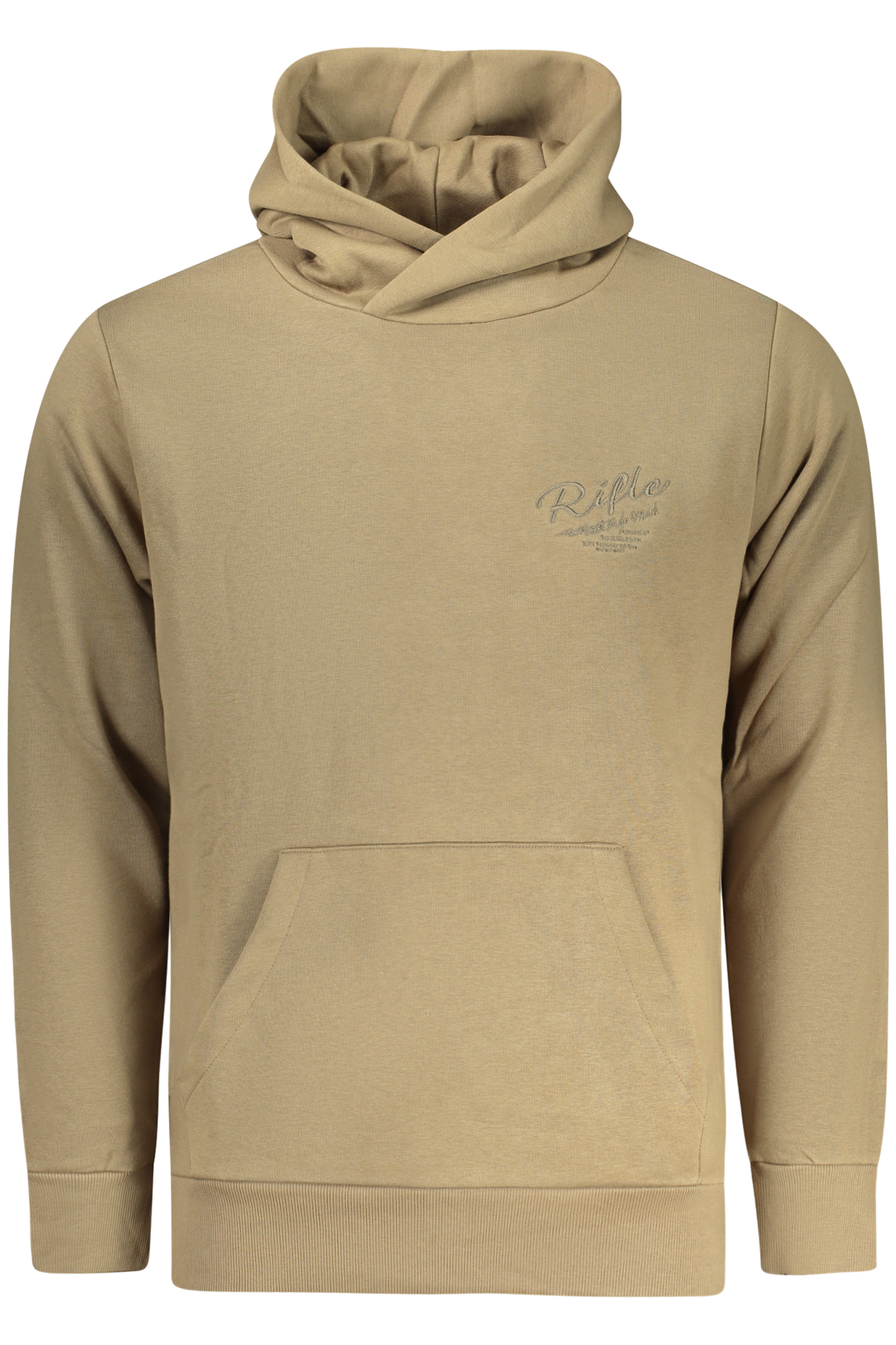 RIFLE FELPA SENZA ZIP UOMO - Marrone
