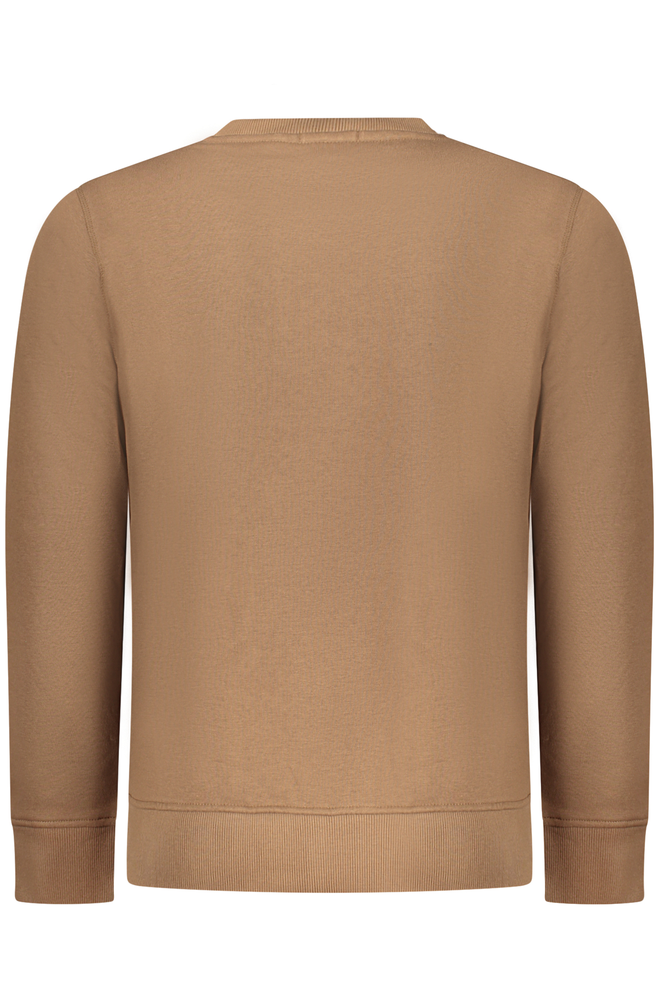 RIFLE FELPA SENZA ZIP UOMO - Marrone - immagine 2