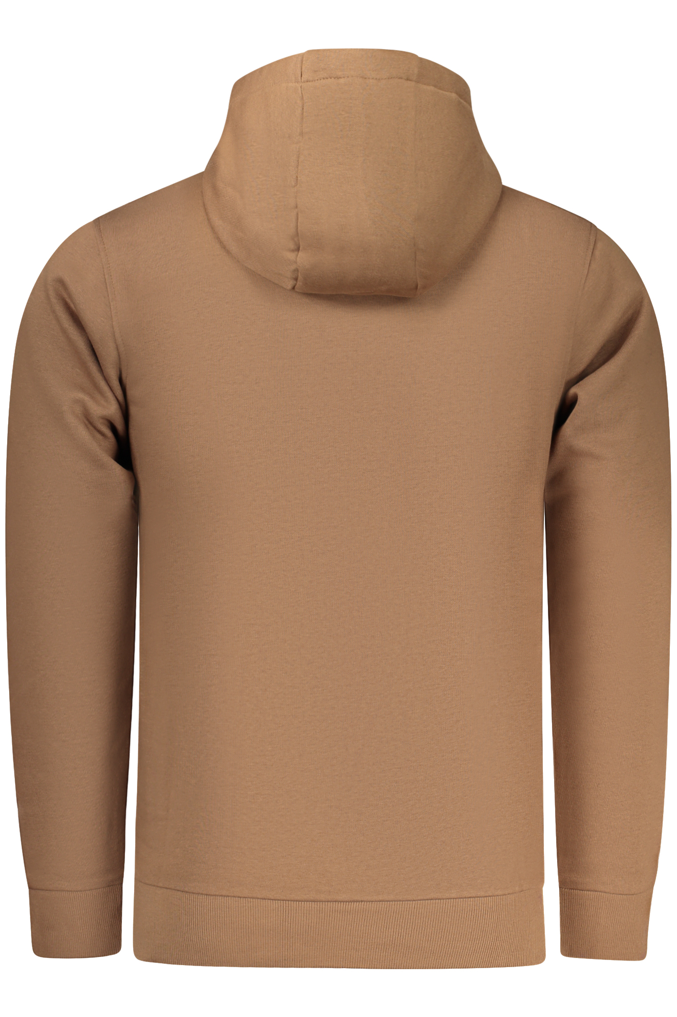 RIFLE FELPA SENZA ZIP UOMO - Marrone - immagine 2