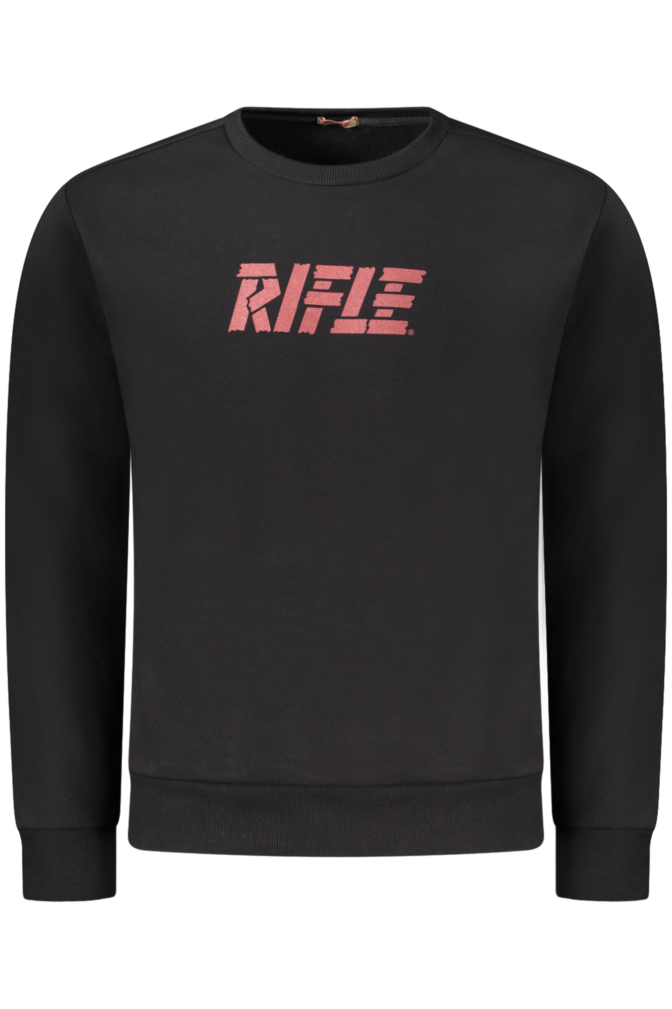 RIFLE FELPA SENZA ZIP UOMO - Nero