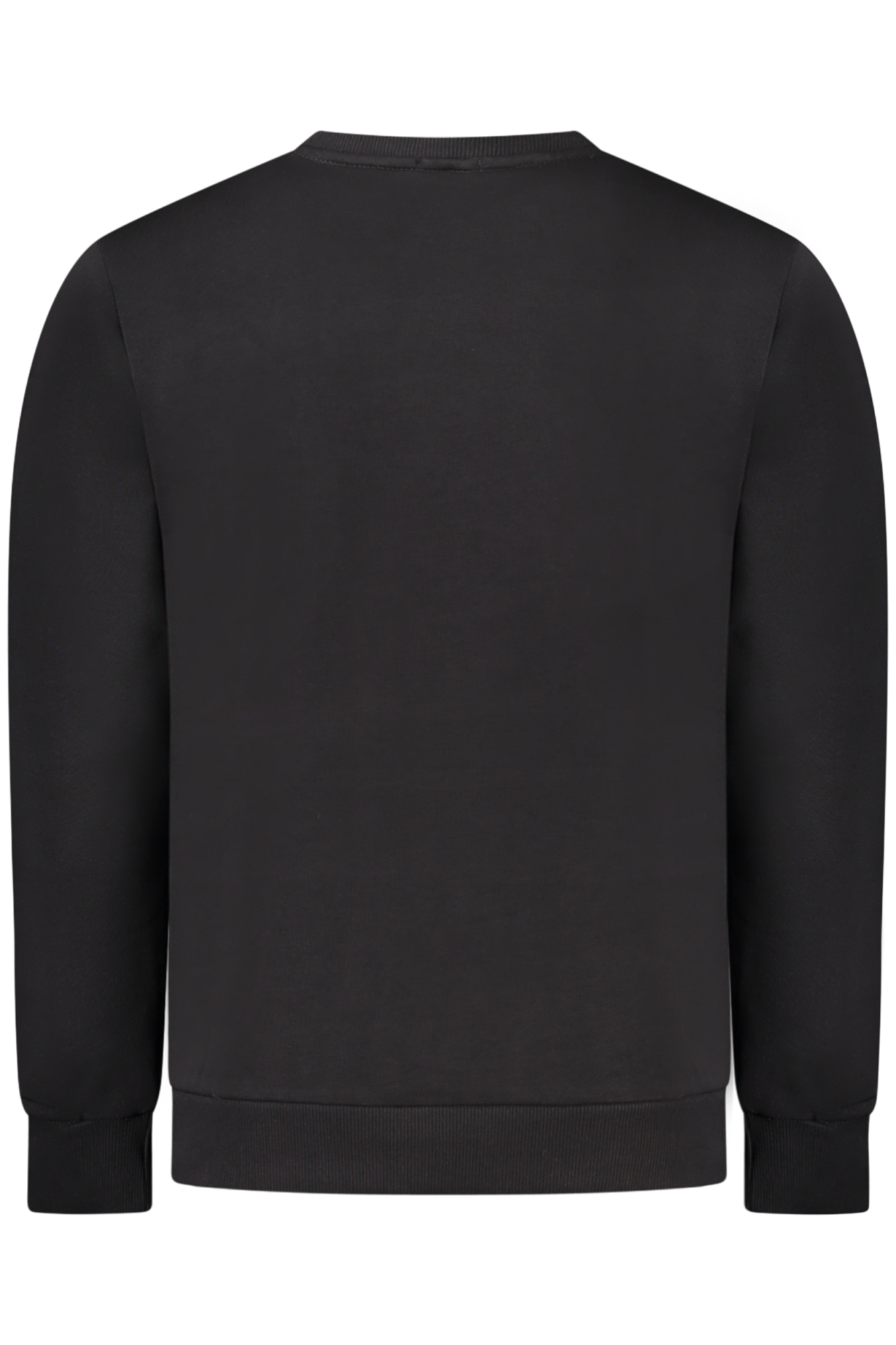 RIFLE FELPA SENZA ZIP UOMO - Nero - immagine 2