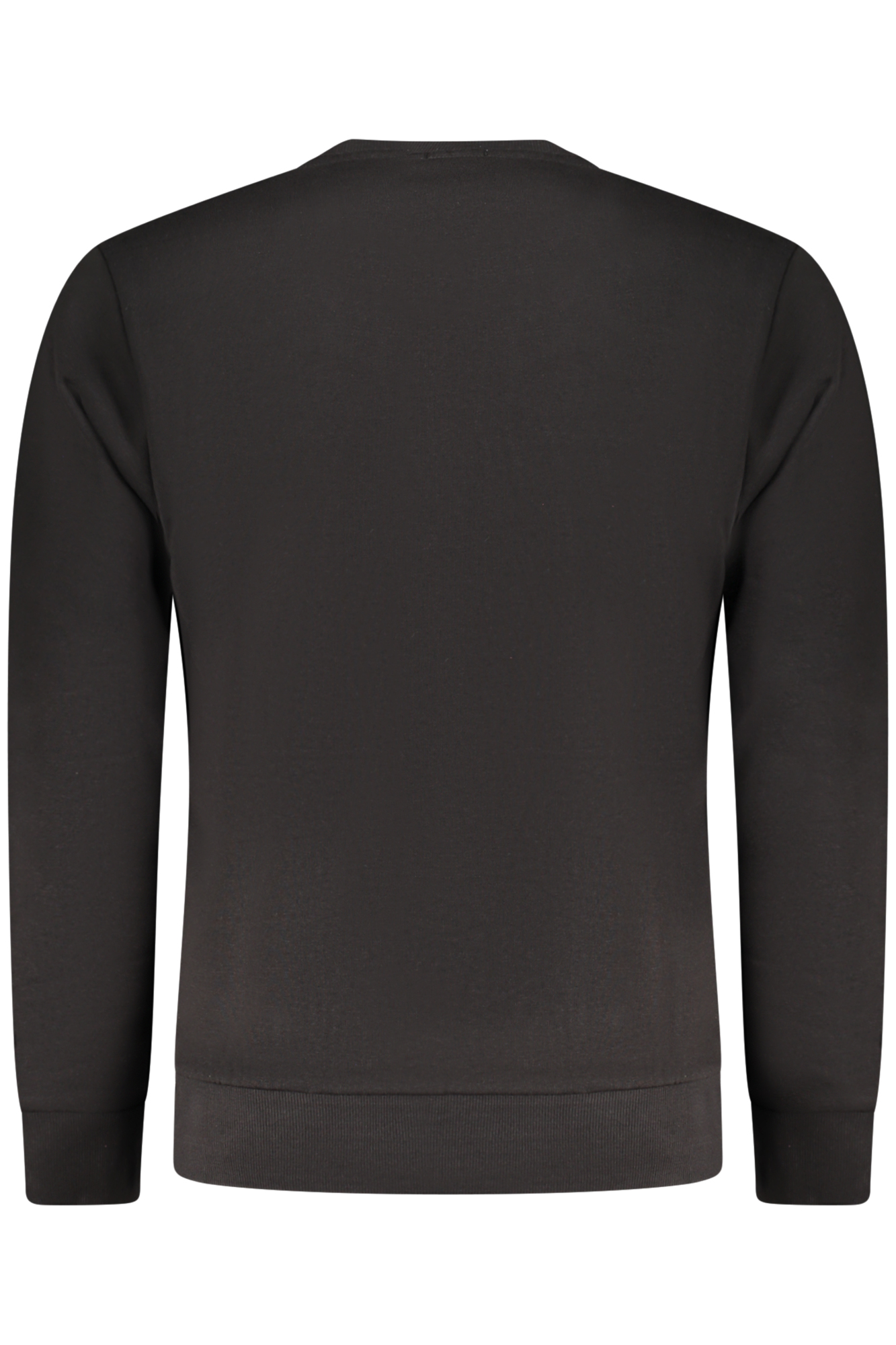 RIFLE FELPA SENZA ZIP UOMO - Nero - immagine 2